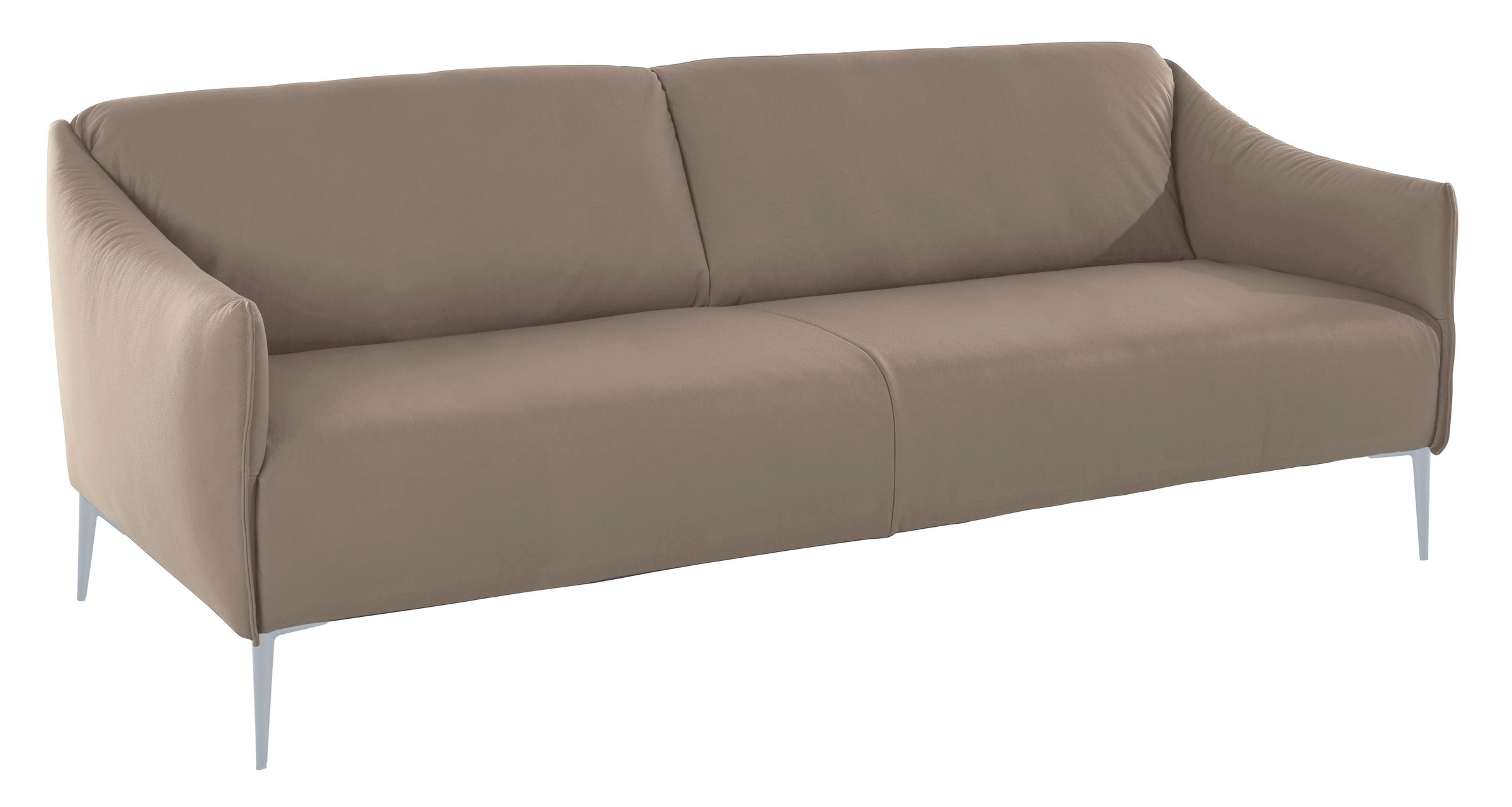 W.SCHILLIG 2,5-Sitzer »sally«, mit Metallfüßen in Silber matt, Breite 194 cm