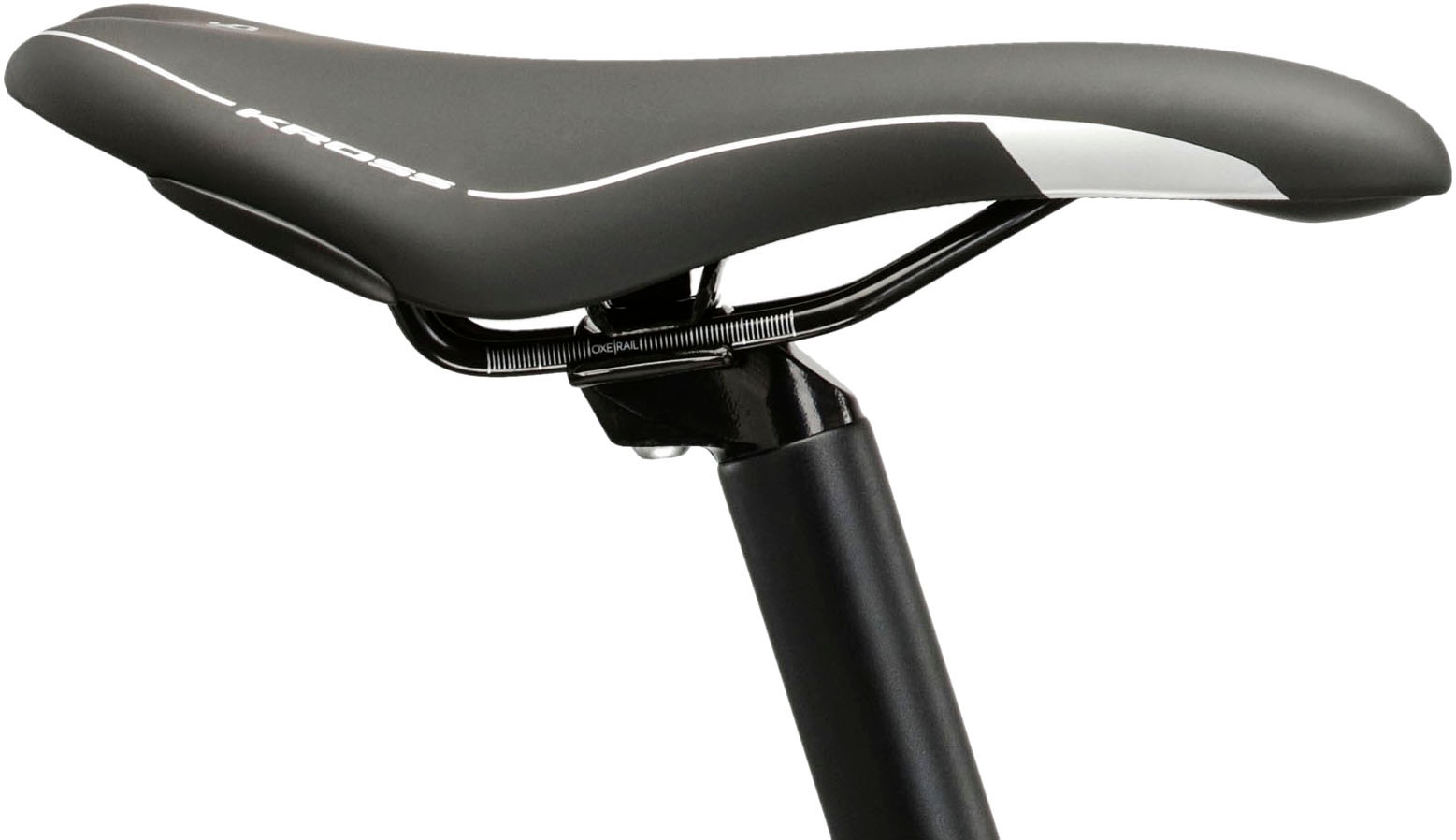Kross Crossrad »Crossrad Evado 5.0 grau 18 Gänge«, 18 Gang, Shimano, CUES U3020 Schaltwerk, Kettenschaltung