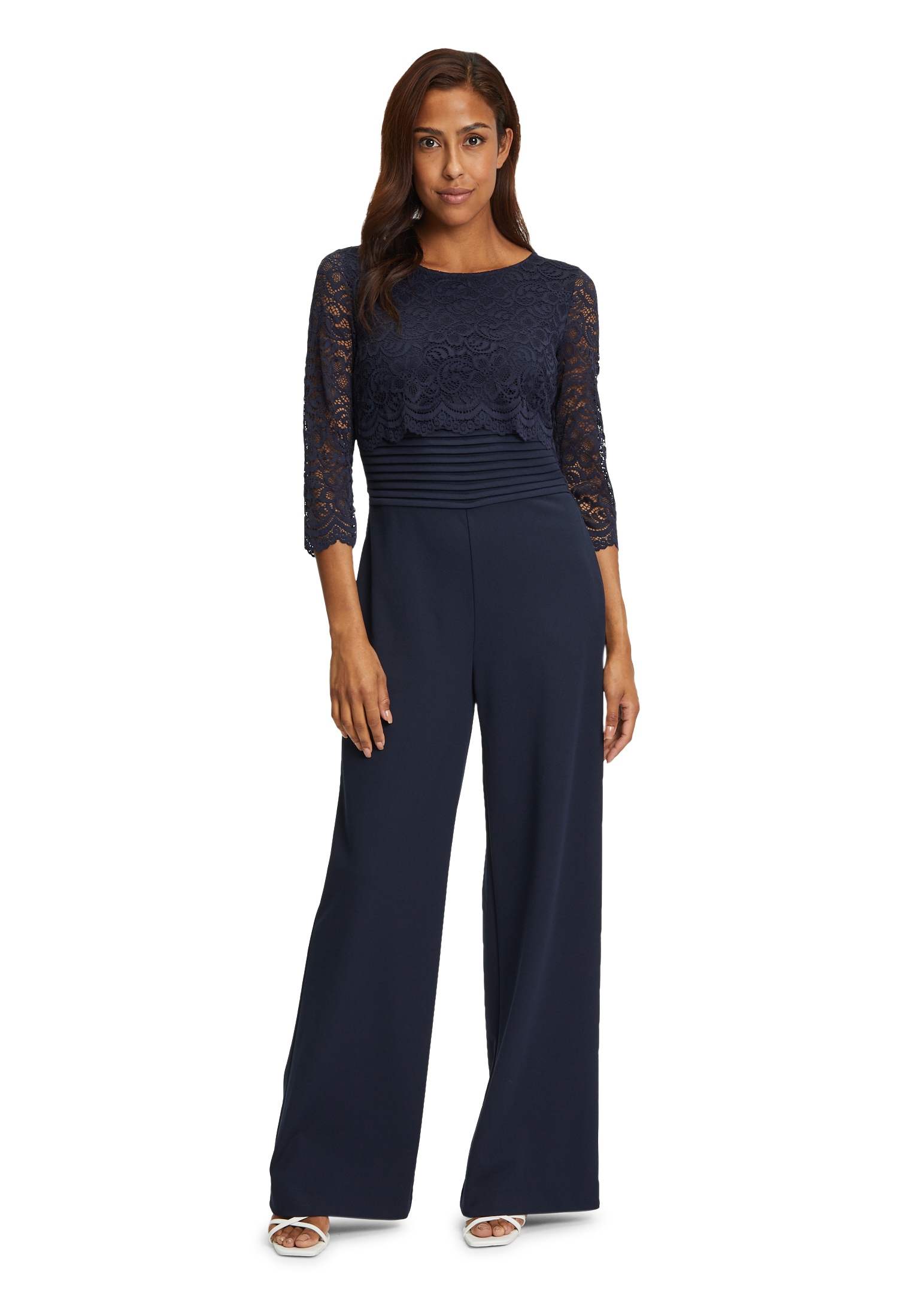Vera Mont Overall "Vera Mont Jumpsuit mit Spitze", (1 tlg.), Spitze günstig online kaufen
