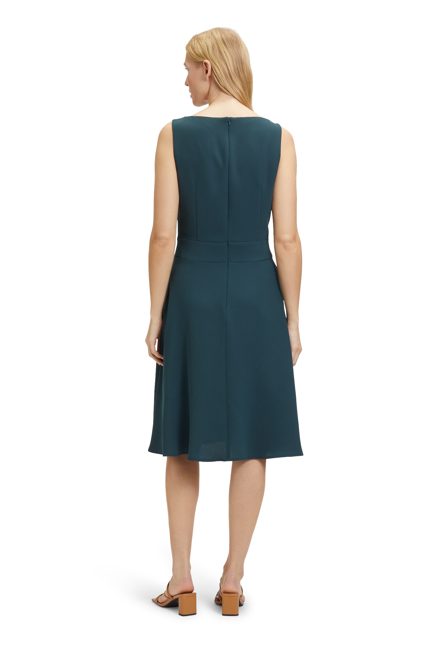 Vera Mont Sommerkleid »Vera Mont Basic-Kleid mit Bindegürtel«, Material