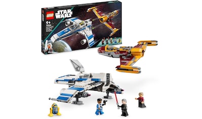 Konstruktionsspielsteine »New Republic E-Wing vs. Shin Hatis Starfighter (75364)«,...