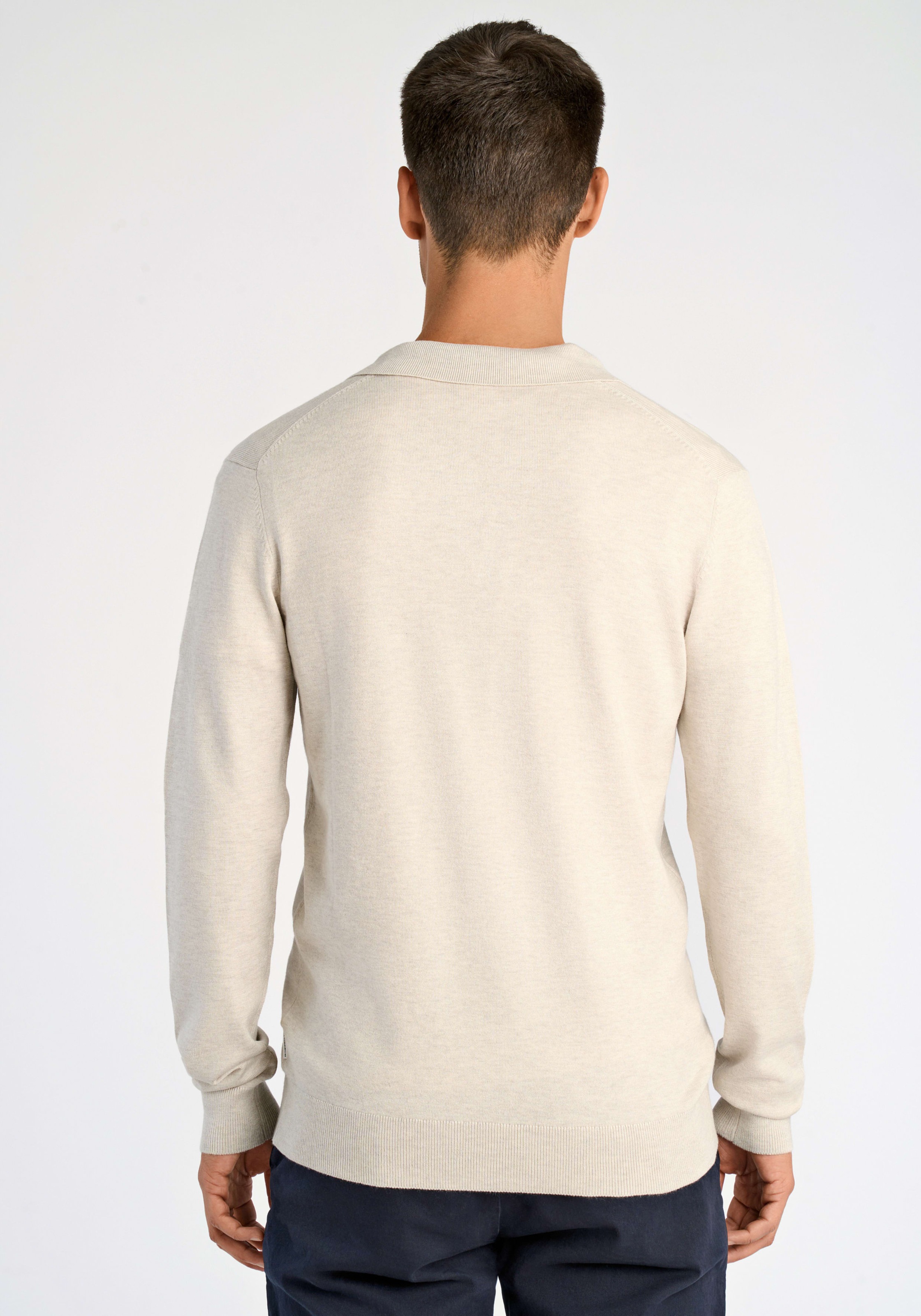 LINDBERGH Strickpullover mit Polokragen und mit Viskose günstig online kaufen