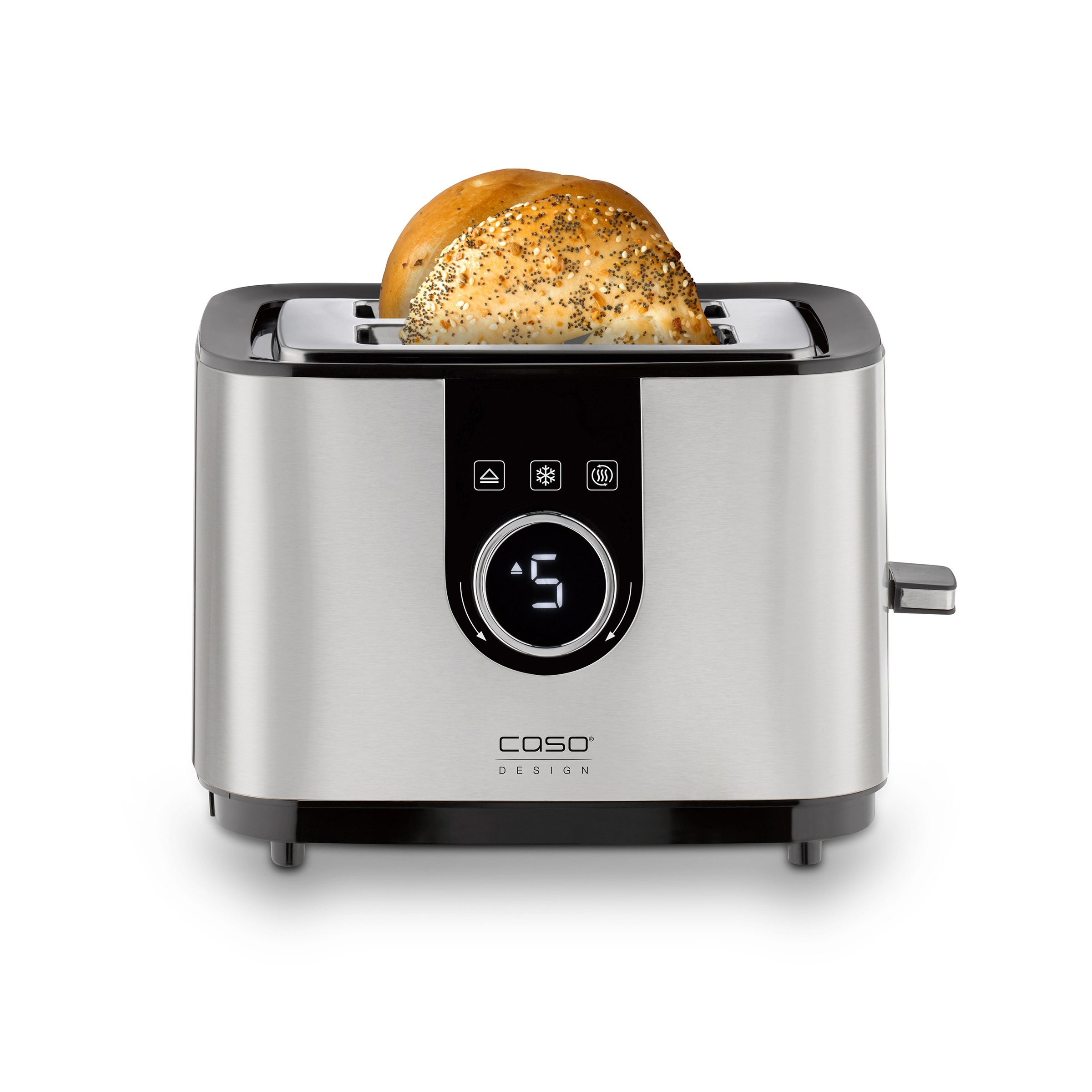 Caso Toaster »2769 Selection T2« 2 kurze Schlitze für 2 Scheiben 920 W Selbstzentrierende Einschübe für eine gleichmäßige Bräunung