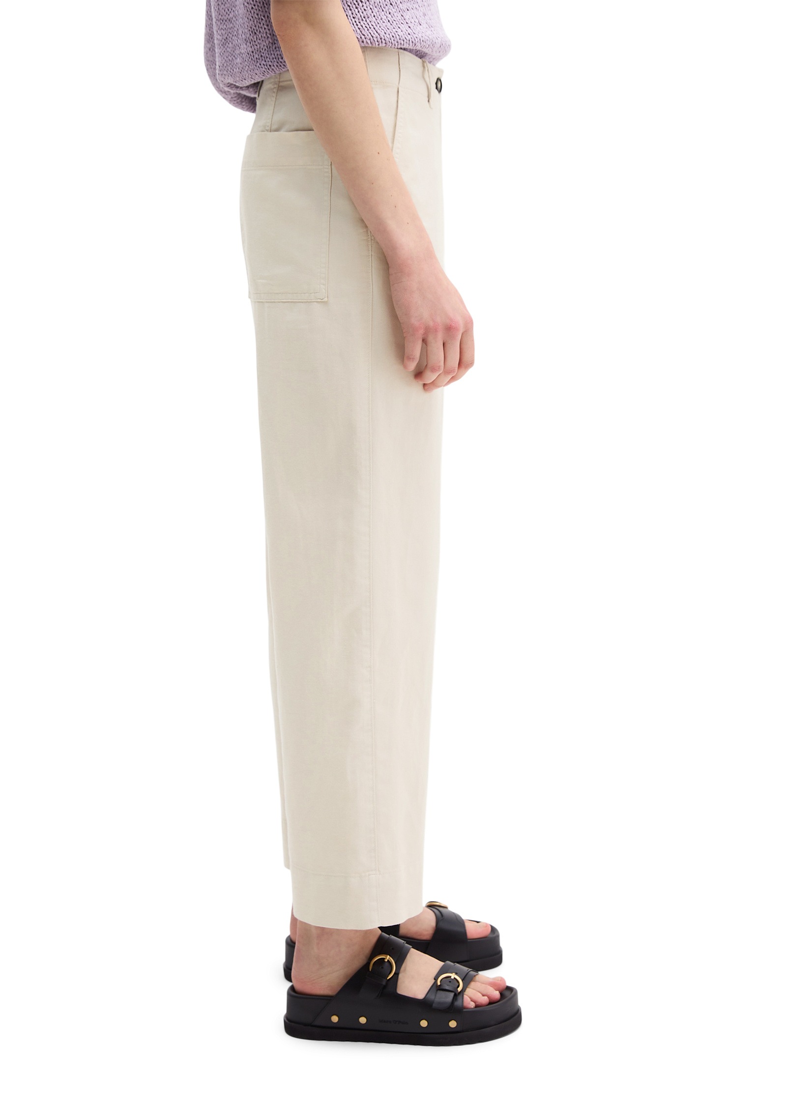 Marc O'Polo Chinohose »aus Organic Cotton-Lyocell-Leinen-Mix«