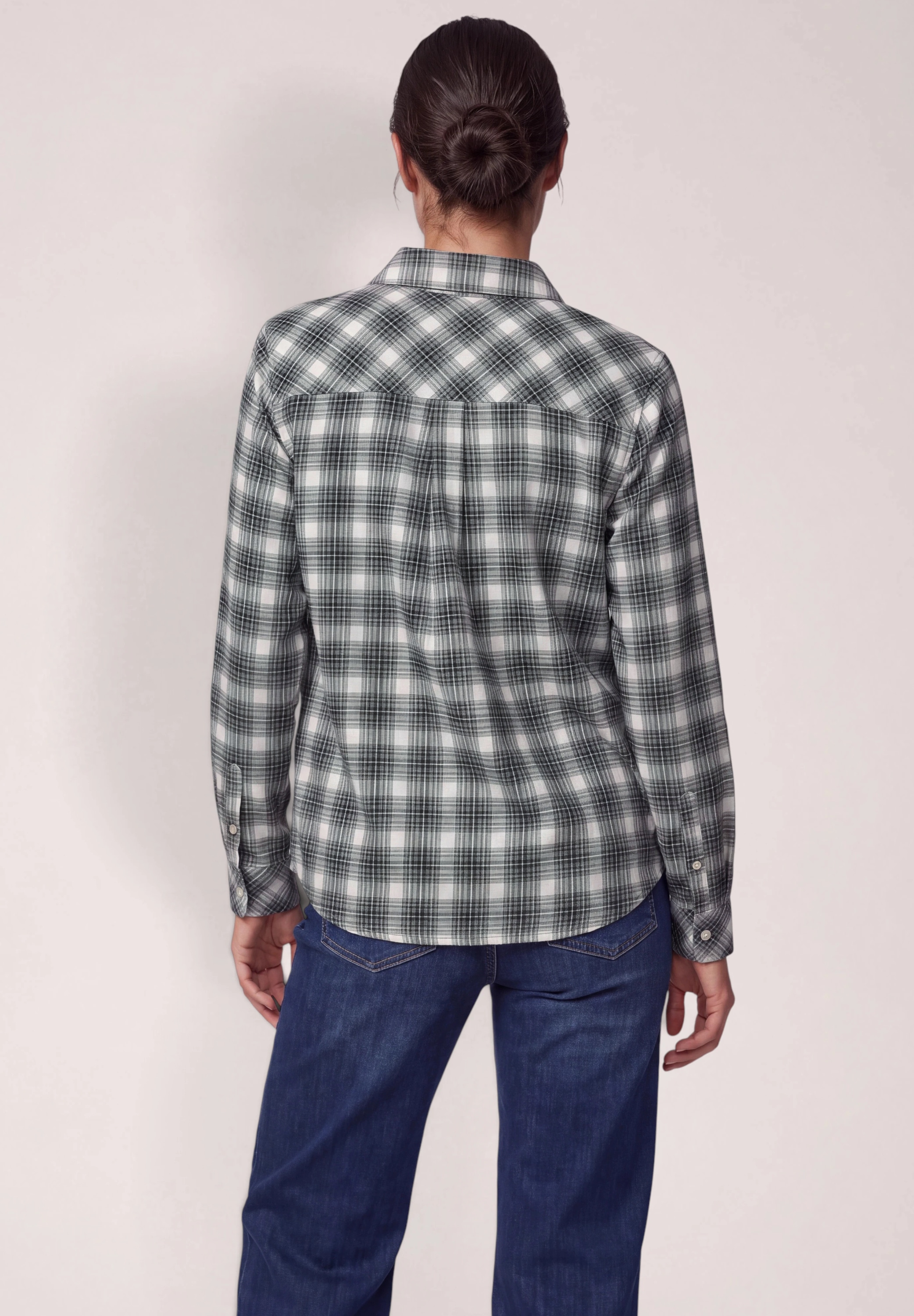 Cecil Klassische Bluse mit Karomuster