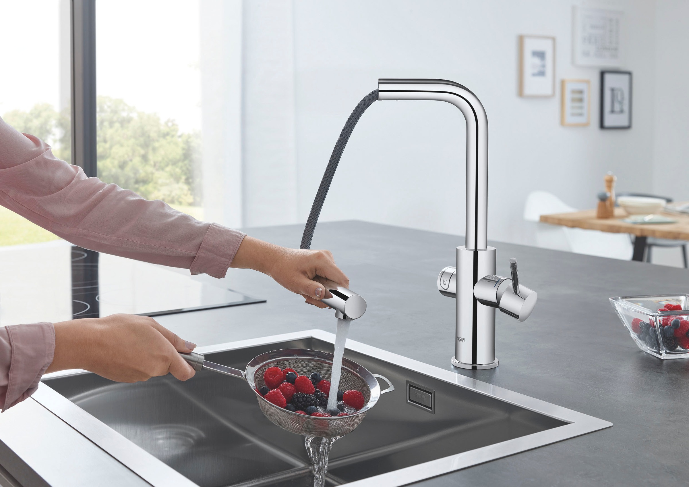 Grohe Untertisch-Trinkwassersystem »Grohe Blue«, (Packung), langlebige Oberfläche