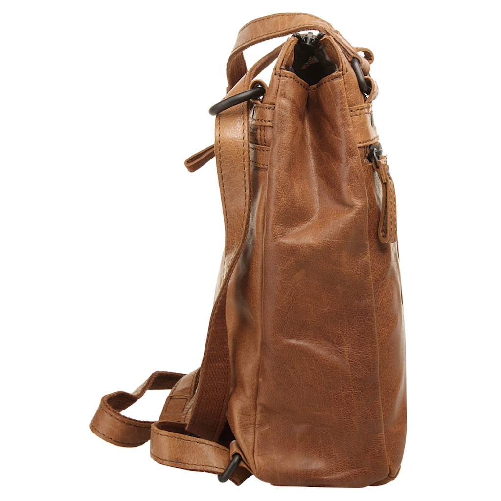 Spikes & Sparrow Cityrucksack, echt Leder