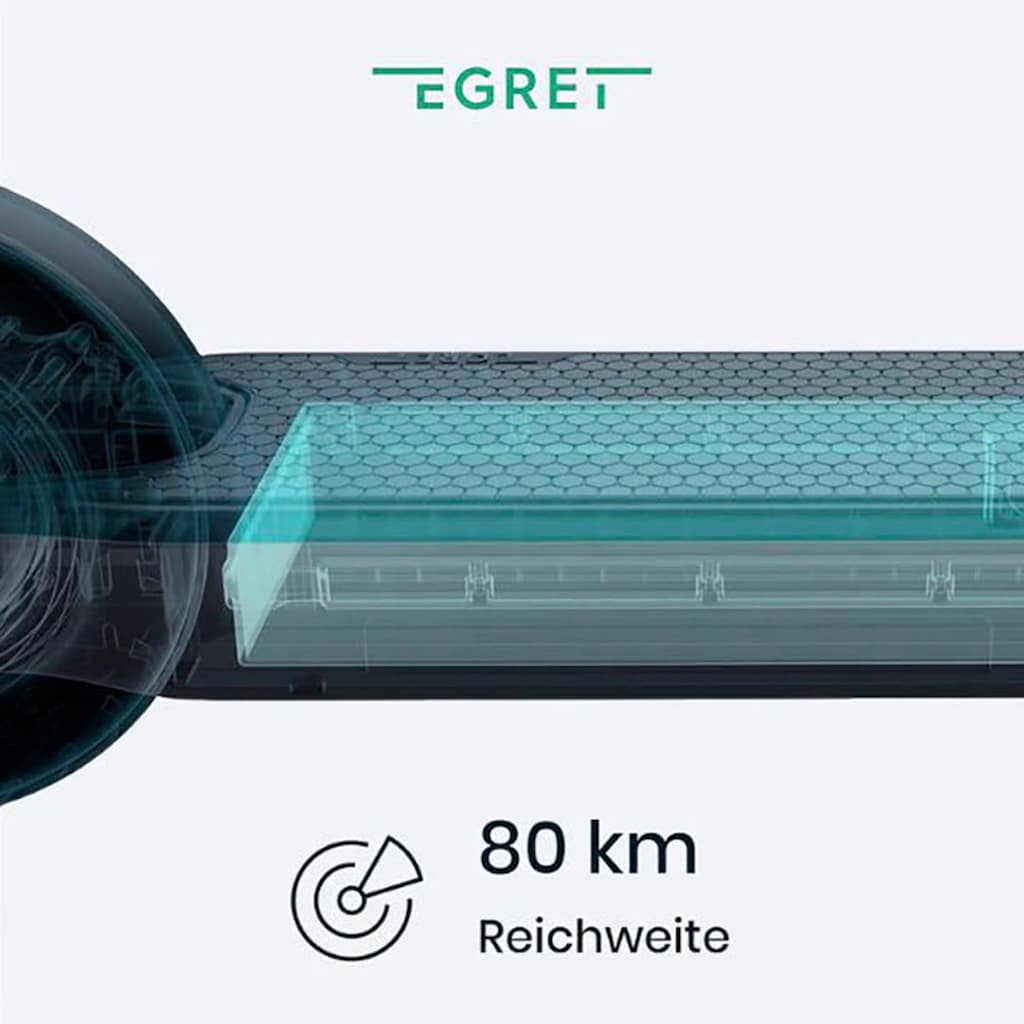 Egret E-Scooter »Egret Pro«, 20 km/h