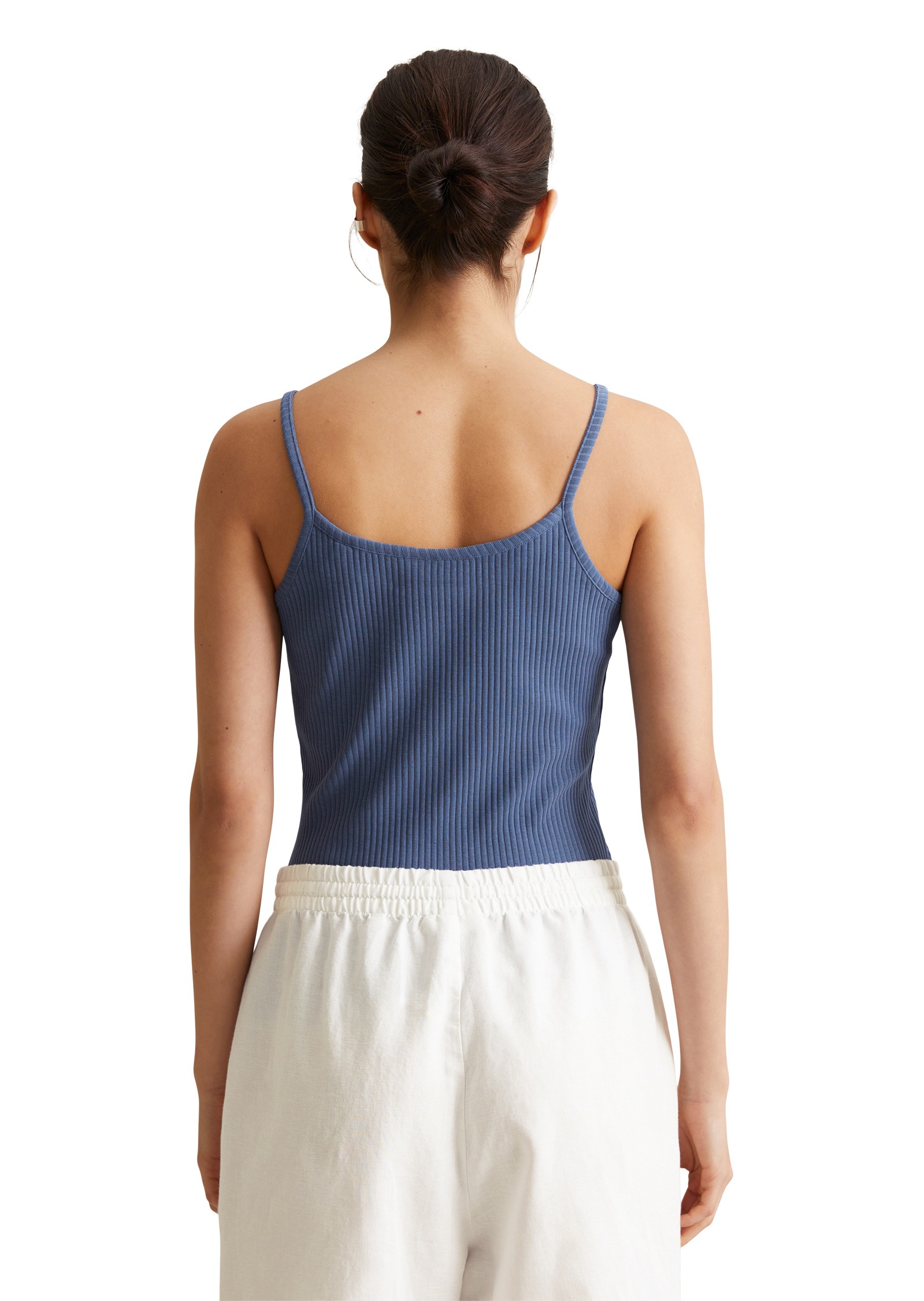 Marc O'Polo DENIM T-Shirt »aus Rippjersey«