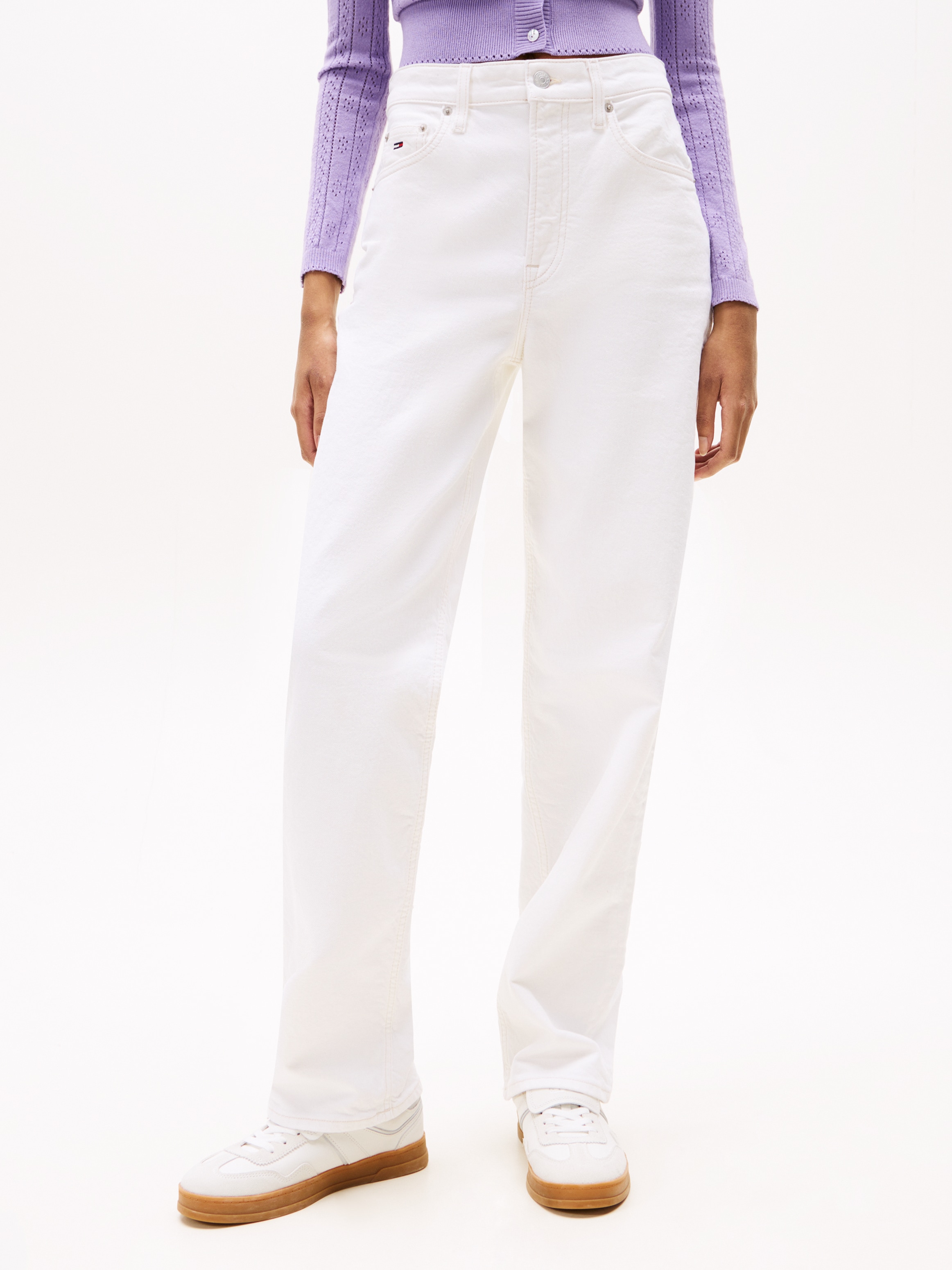 Tommy Jeans Straight-Jeans "LAYLA HR SLIM STR", in Knöchellänge günstig online kaufen
