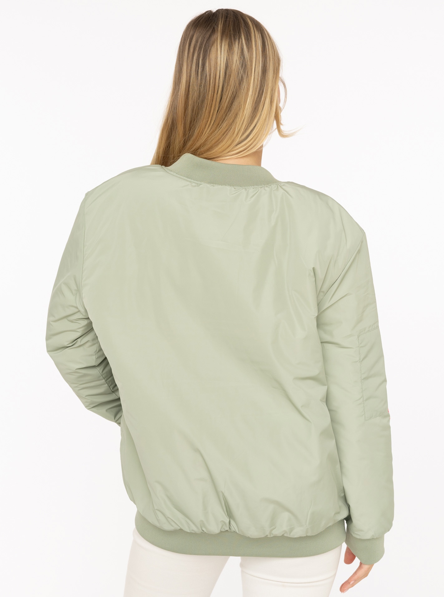 Zwillingsherz Bomberjacke »"Happy"« ohne Kapuze