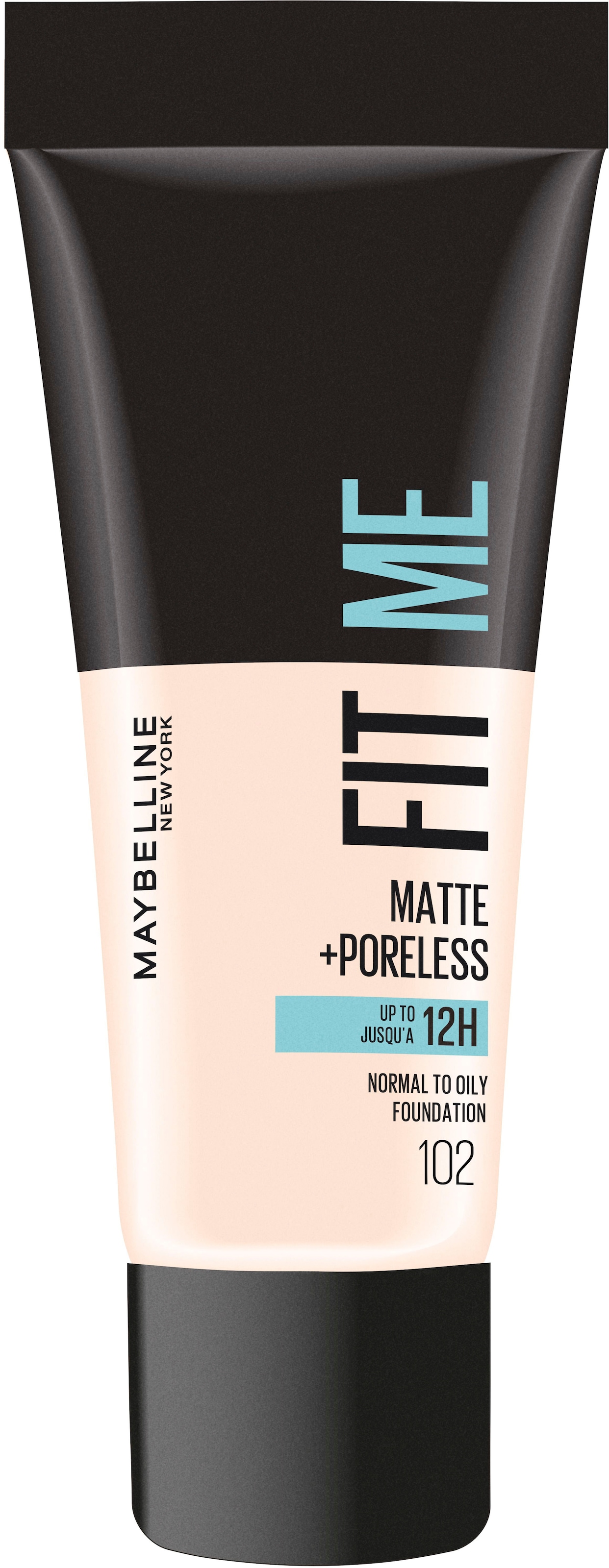 Foundation »Maybelline New York Fit Me! Matte + Poreless Make-Up«, mit langanhaltender...