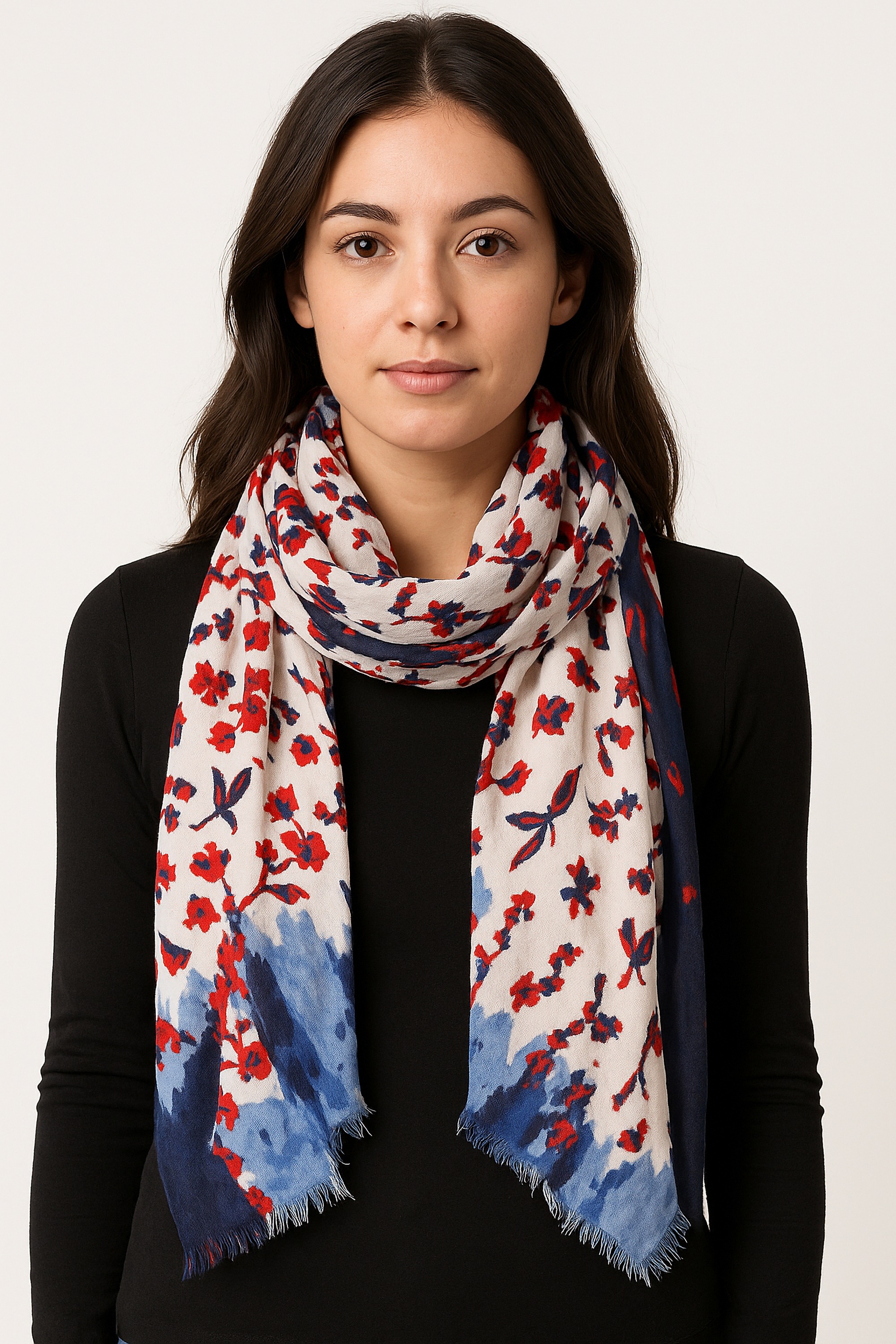 COLLEZIONE ALESSANDRO Modeschal "Daria" 1 Stk. tlg. mit abstrakten Blumen günstig online kaufen