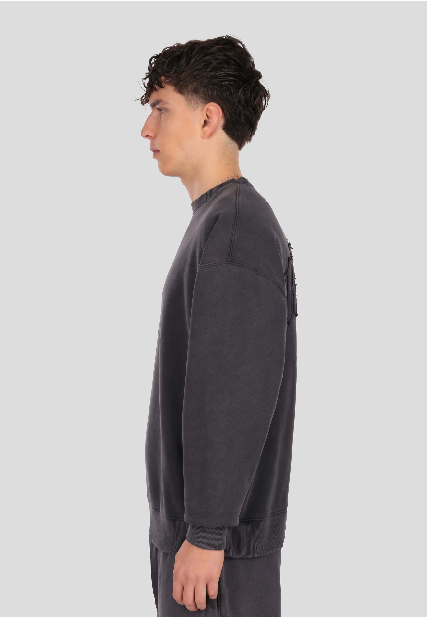 Dropsize Sweater »Dropsize RAW EDGES CREWNECK«, 1
