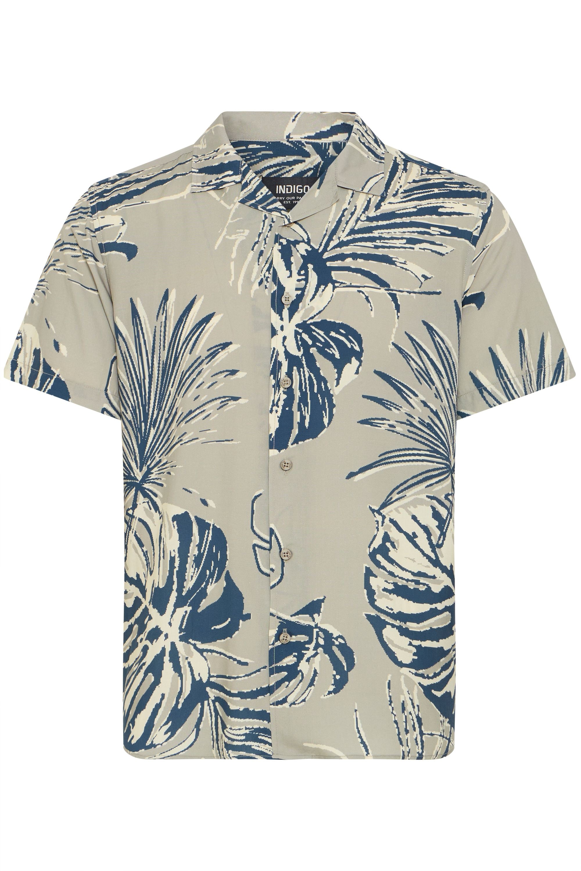 Indicode Kurzarmshirt "Kurzarmhemd IDMariol" günstig online kaufen