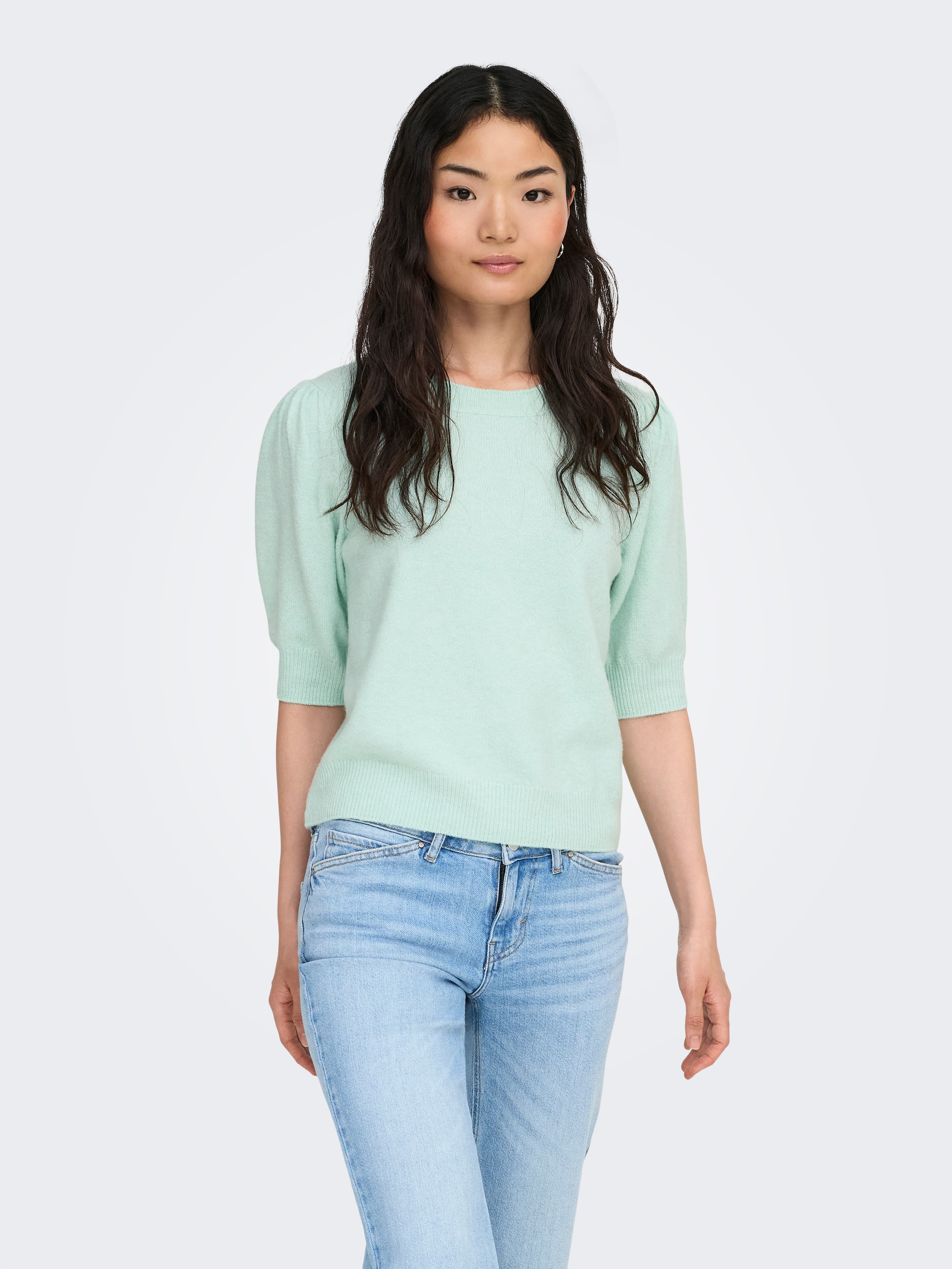 ONLY Strickpullover "ONLRICA LIFE 2/4 PULLOVER KNT NOOS" günstig online kaufen