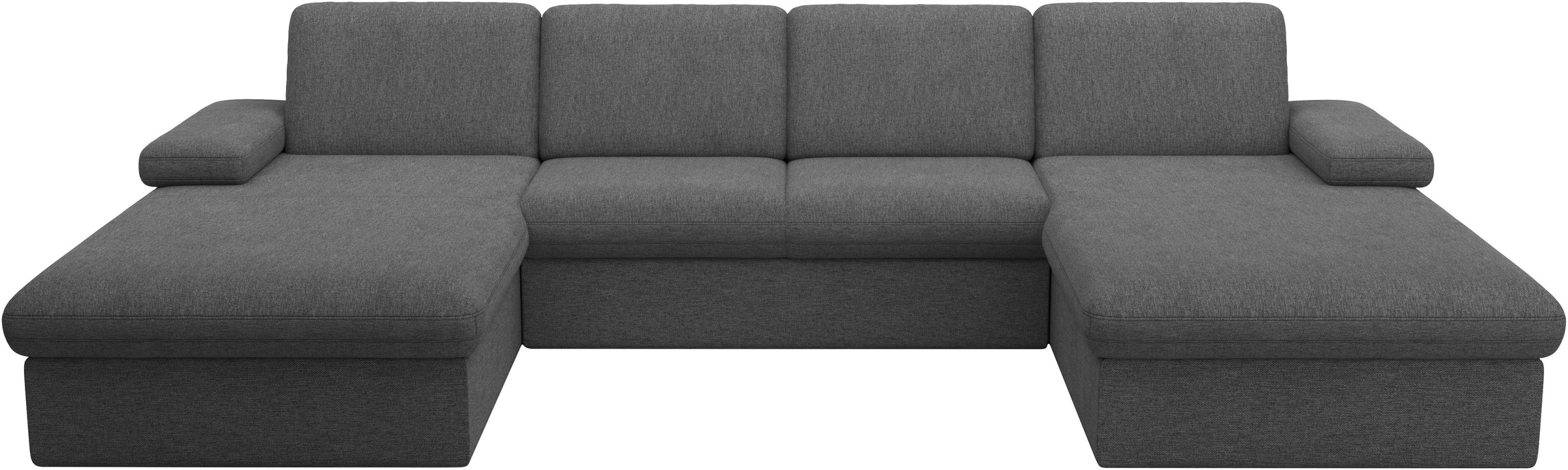 sit&more Wohnlandschaft "Moreno U-Form, B: 309 cm" mit Armteilverstellung, günstig online kaufen