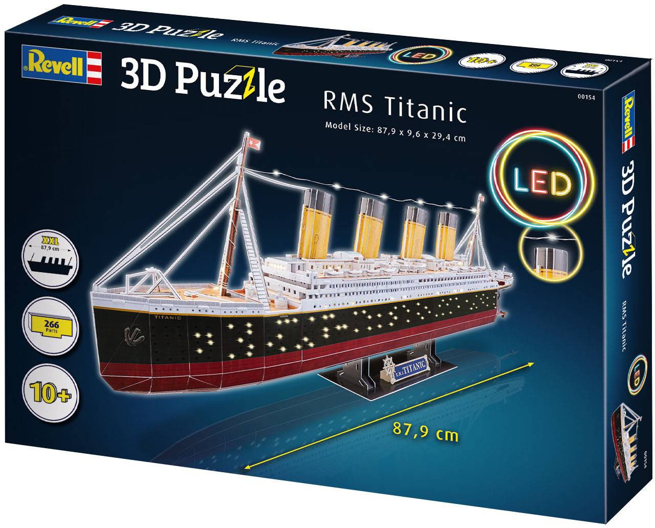 Revell® 3D-Puzzle »RMS Titanic LED«