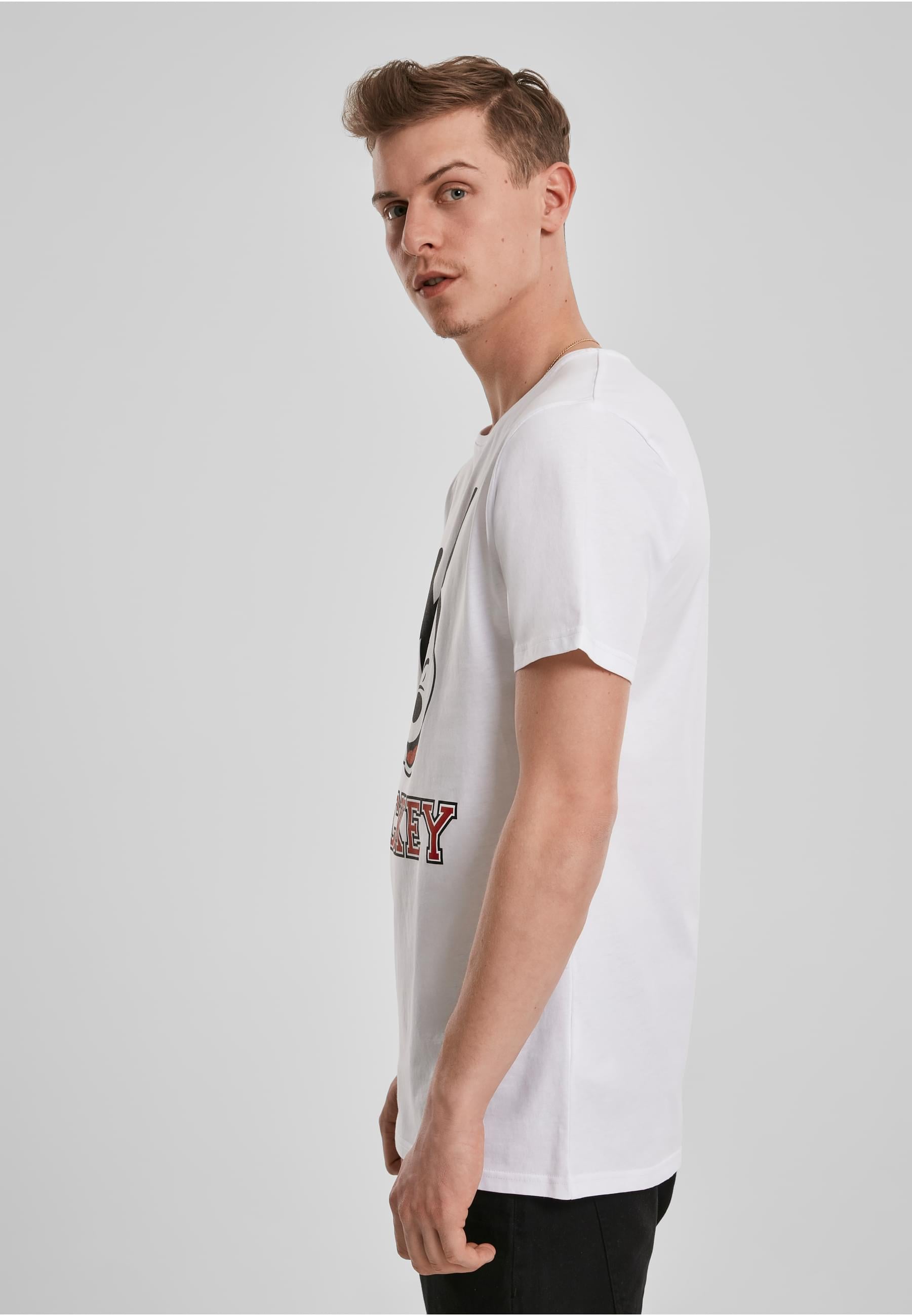 Merchcode T-Shirt »Merchcode Herren Mickey College Tee«, (1 tlg.)
