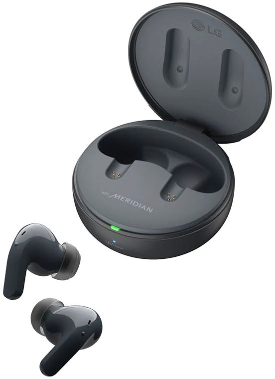 LG In-Ear-Kopfhörer »TONE-DT90Q«, Bluetooth, Active Noise Cancelling (ANC)-UV-Reinigung-Sprachsteuerung