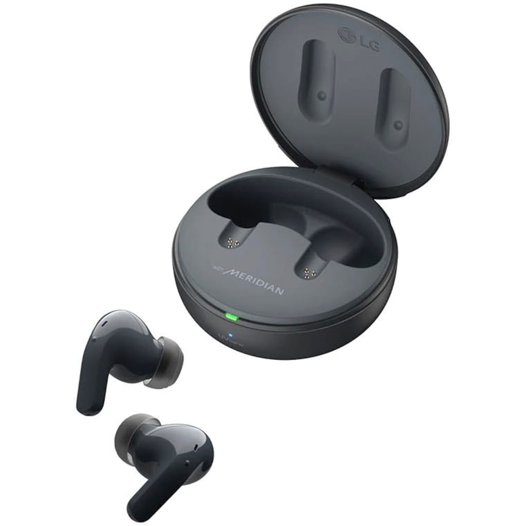 LG In-Ear-Kopfhörer »TONE-DT90Q«, Bluetooth, Active Noise Cancelling (ANC)-UV-Reinigung-Sprachsteuerung