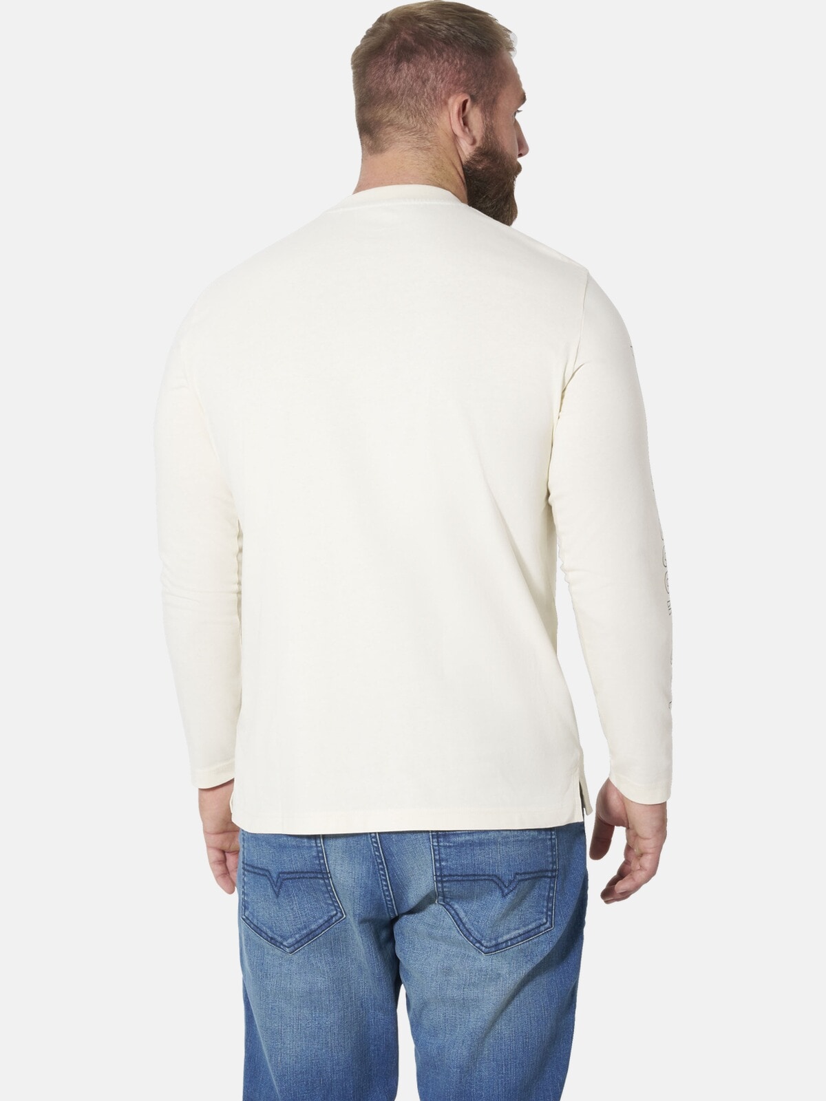 Jan Vanderstorm Langarm-Poloshirt »3er Pack Langarmshirt NORGARD«