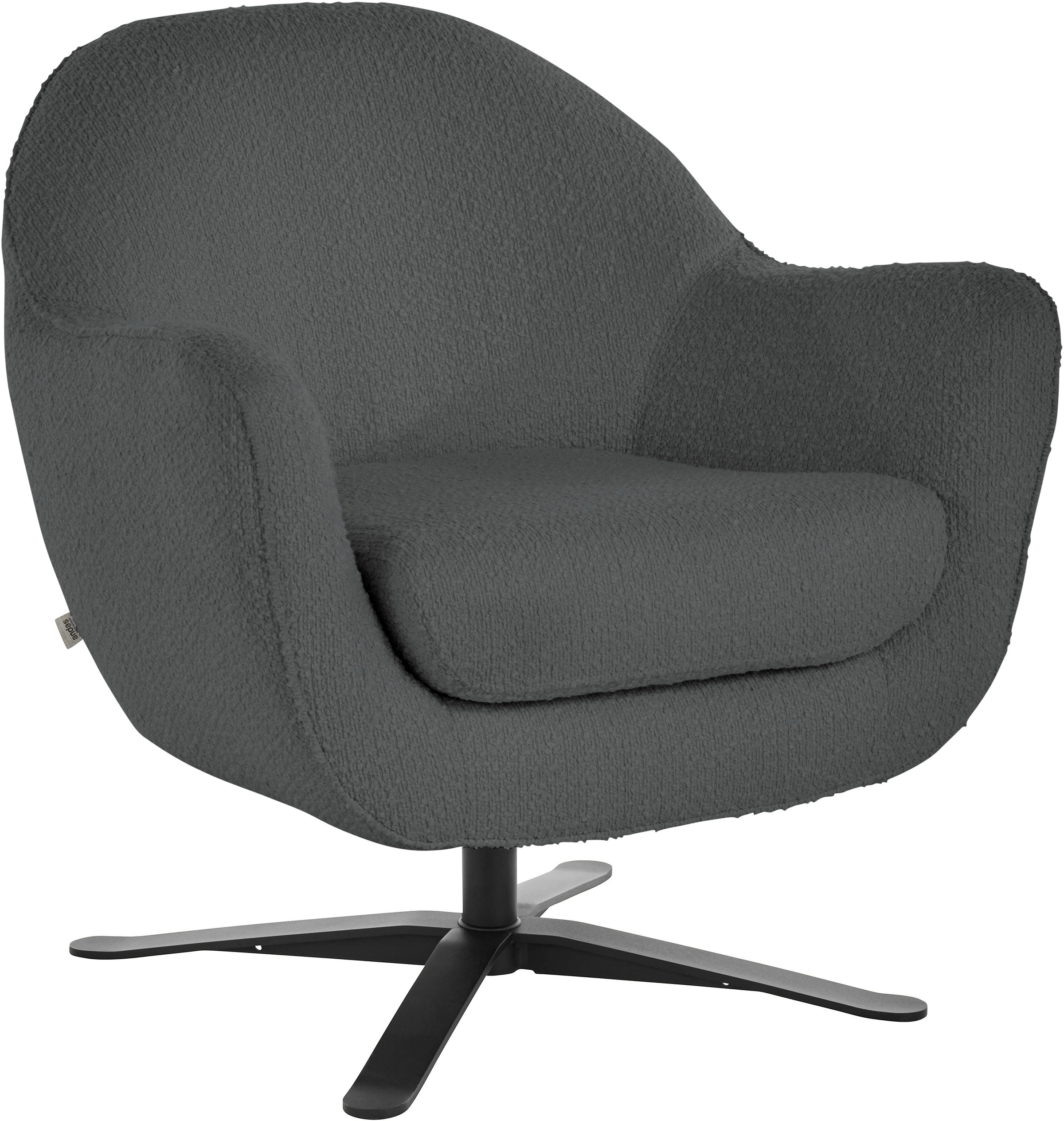 andas Drehsessel »Stavre, Loungesessel«, in moderner Optik, mit elegantem Drehfuß