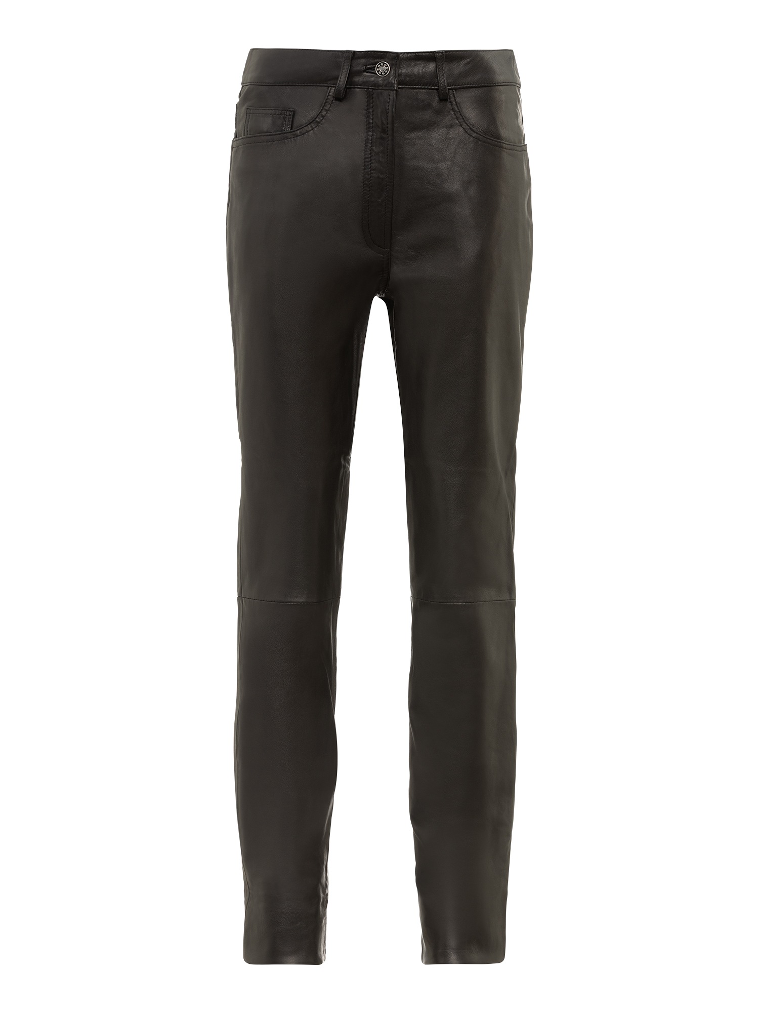 RICANO 5-Pocket-Hose "Lederhose 9809" Handgefertigt aus echtem Leder
