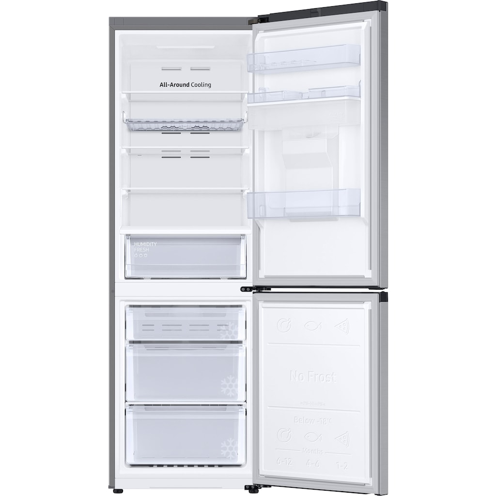 Samsung Kühl-/Gefrierkombination »RL34C652CSA«, RL34C652CSA, 185,3 cm hoch, 59,5 cm breit