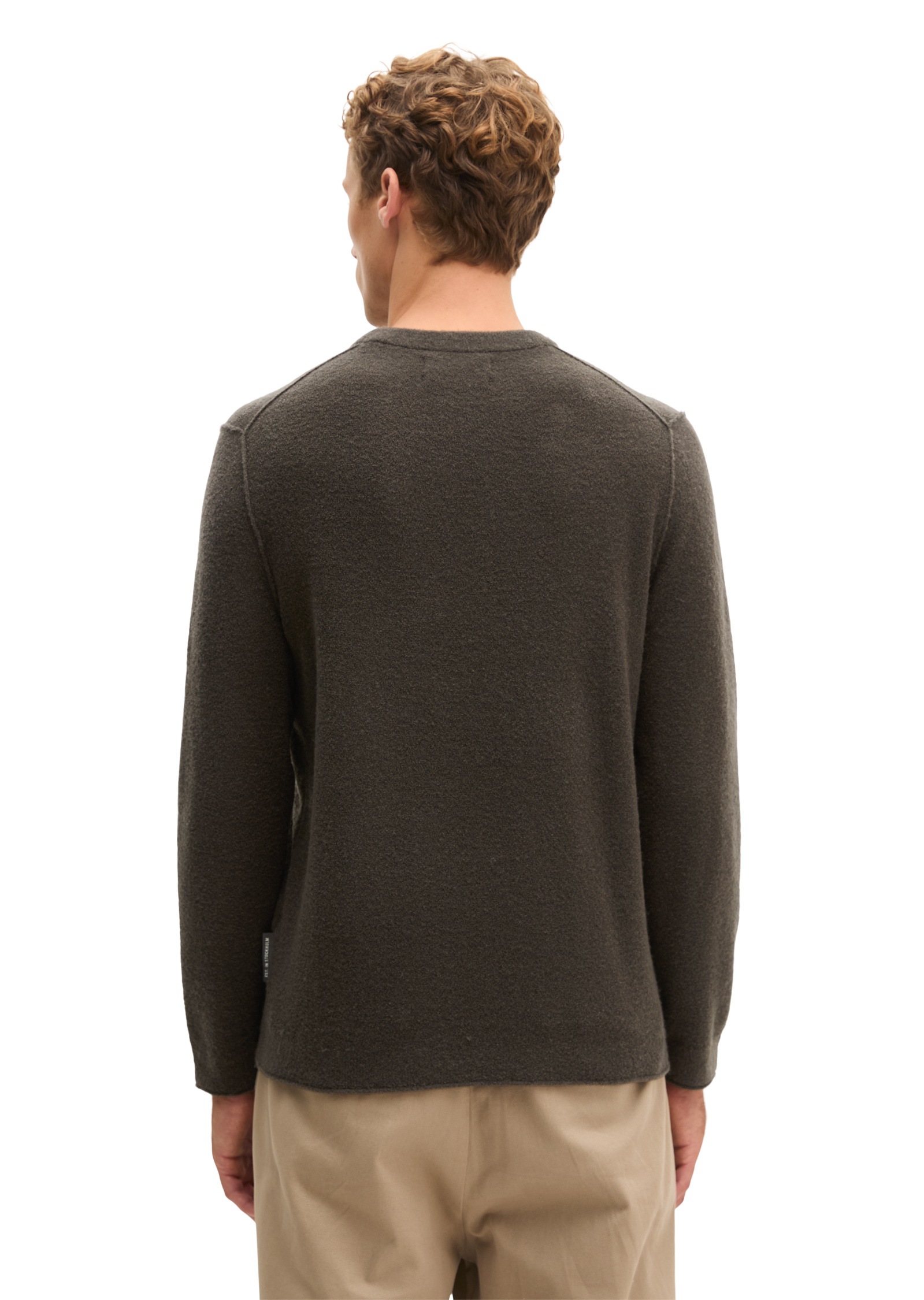 Marc O'Polo Strickpullover »aus weichem Schurwoll-Mix«