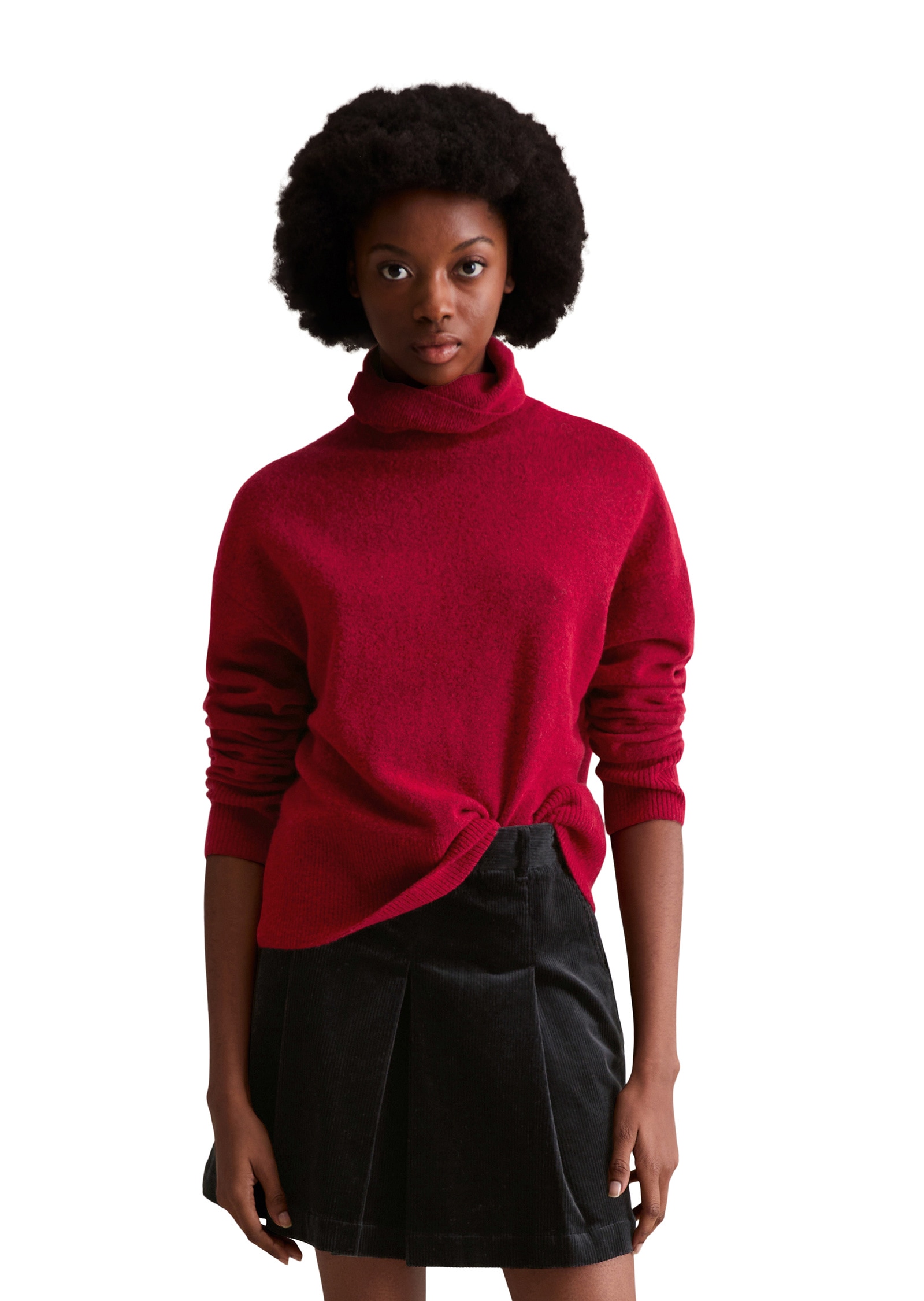 Marc OPolo DENIM Strickpullover "aus Soft Wool Stretch" günstig online kaufen