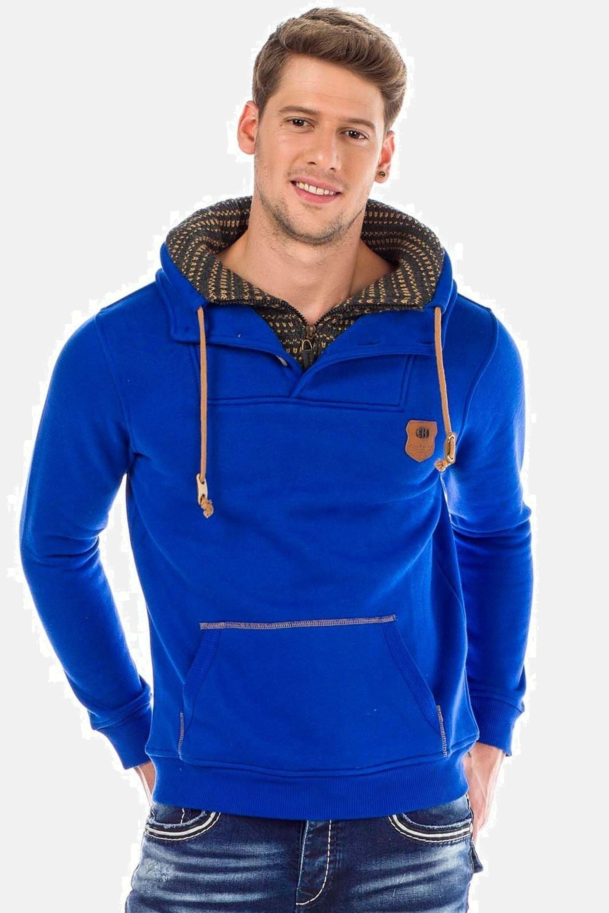 Cipo & Baxx Sweatshirt "Pullover", 1 Stk. im coolen Look, C-44200