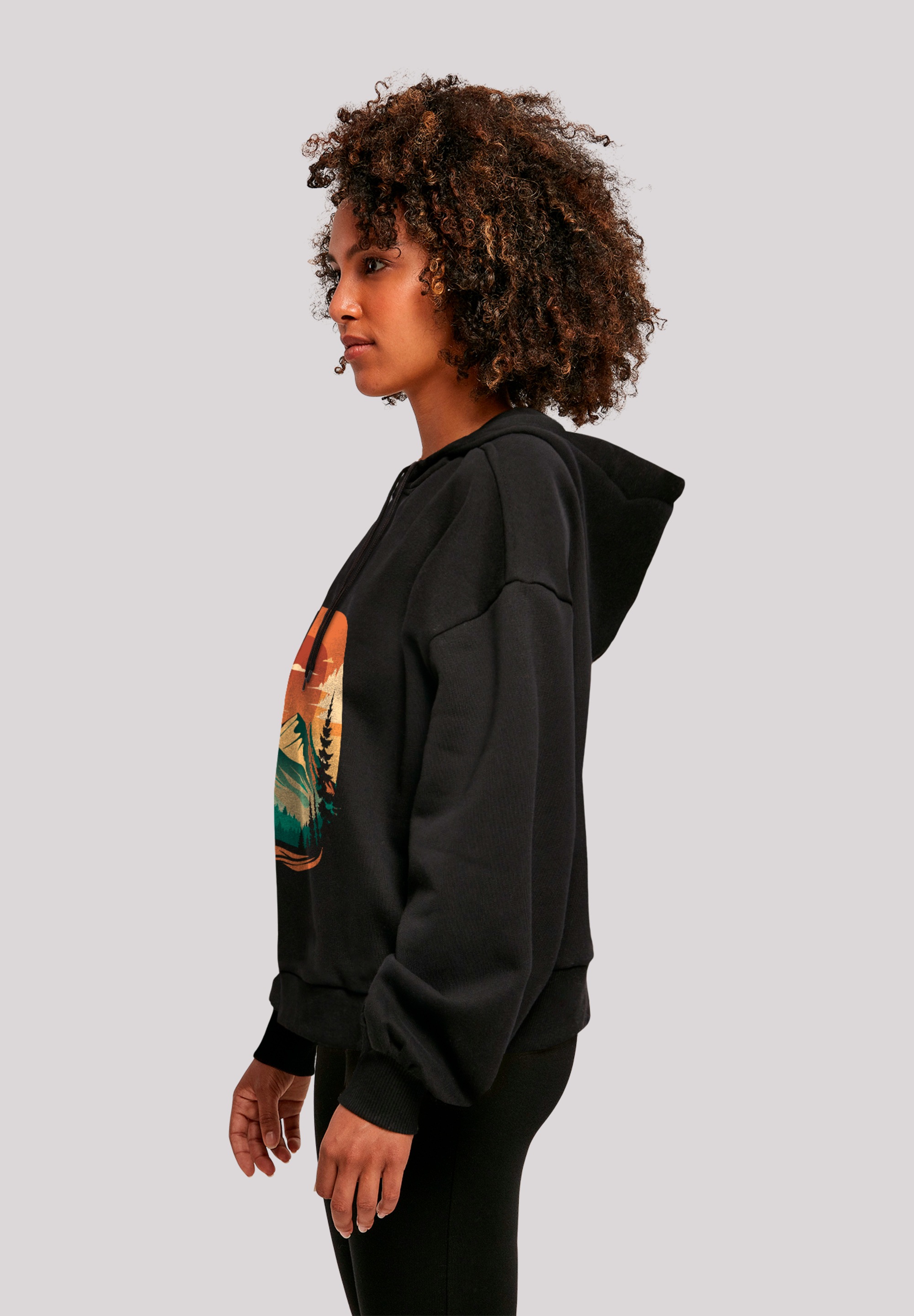 F4NT4STIC Sweatshirt »Sonnenuntergang Berglandschaft«, Premium Qualität