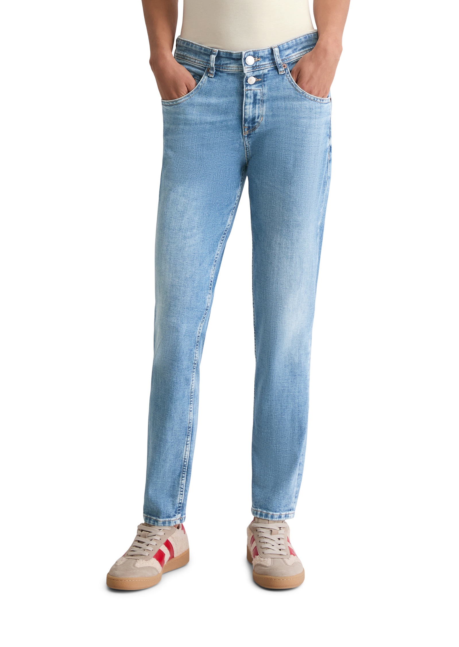 Marc OPolo 5-Pocket-Jeans "mit zwei Knöpfen" günstig online kaufen