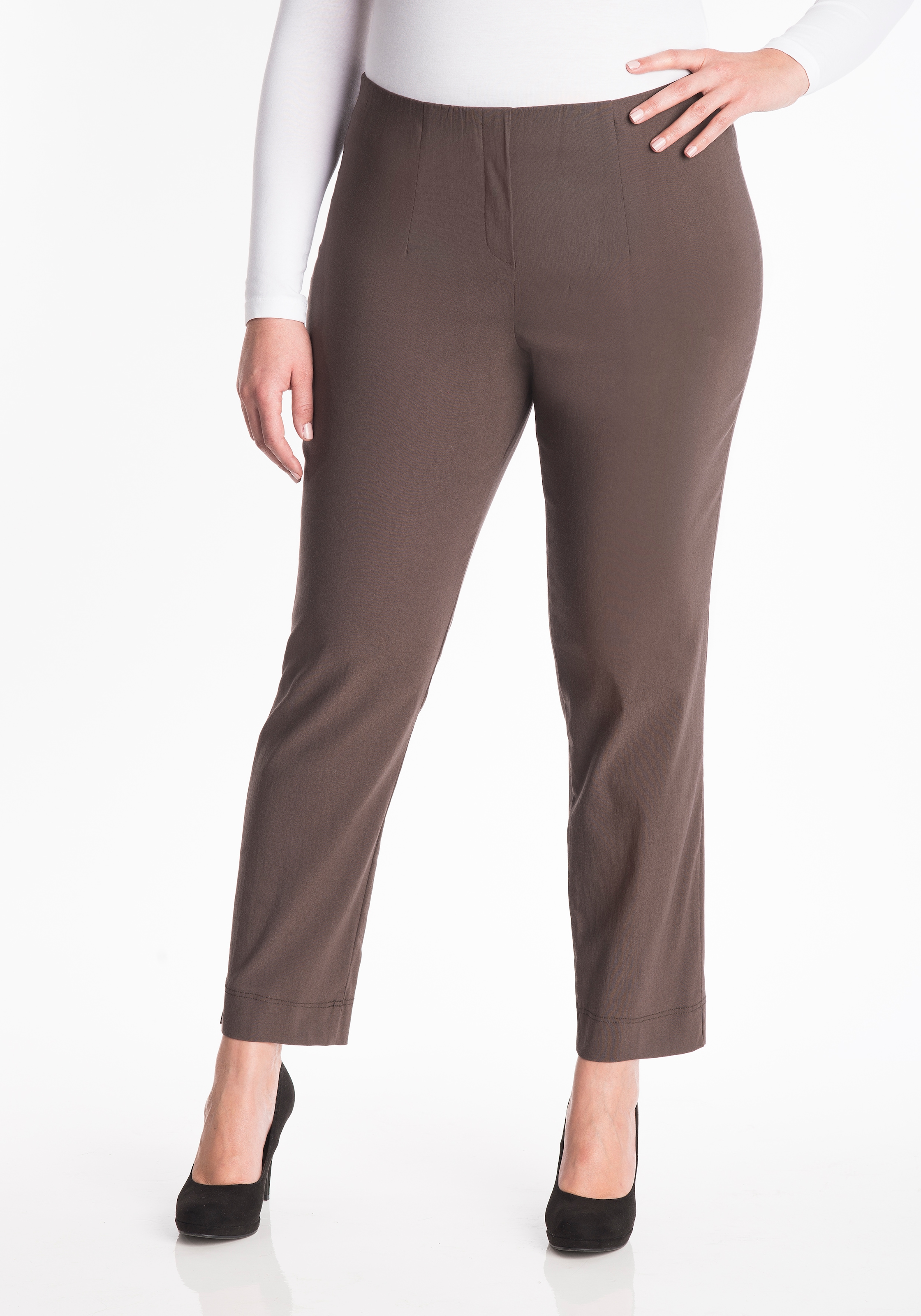 KjBRAND Stoffhose "Susie XS Ankle Bengaline" Sommerhose mit Schlupfbund günstig online kaufen