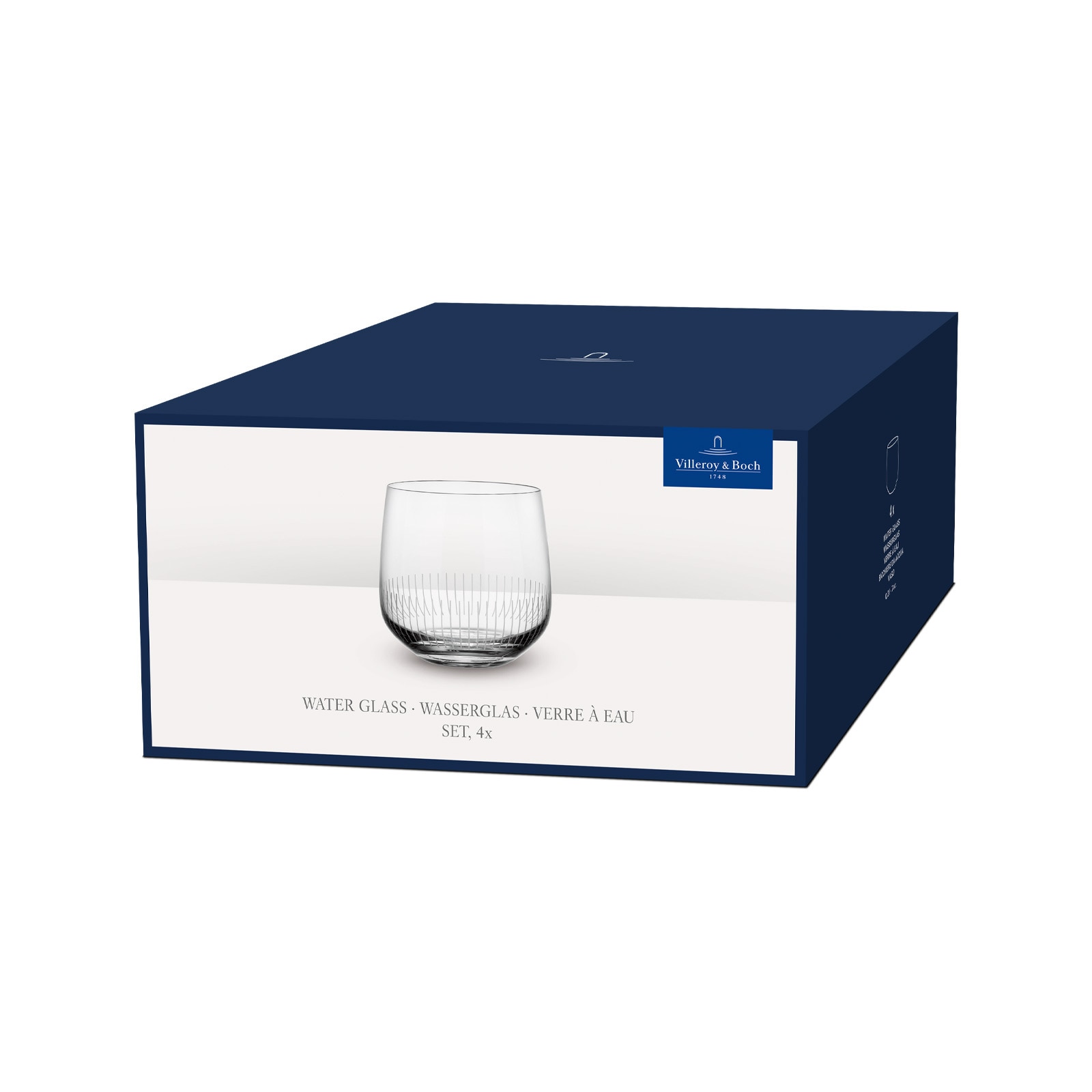 Villeroy & Boch Glas »Wassergläser Afina 200 ml 4er Set transparent«