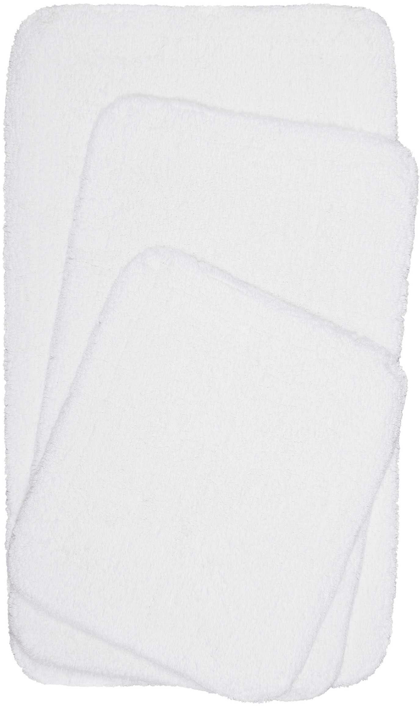 Wecon home Basics Badematte »Ole WB-2721«, fußbodenheizungsgeeignet, 100% Baumwollflor, waschbar, einfarbig, Badezimmerteppich