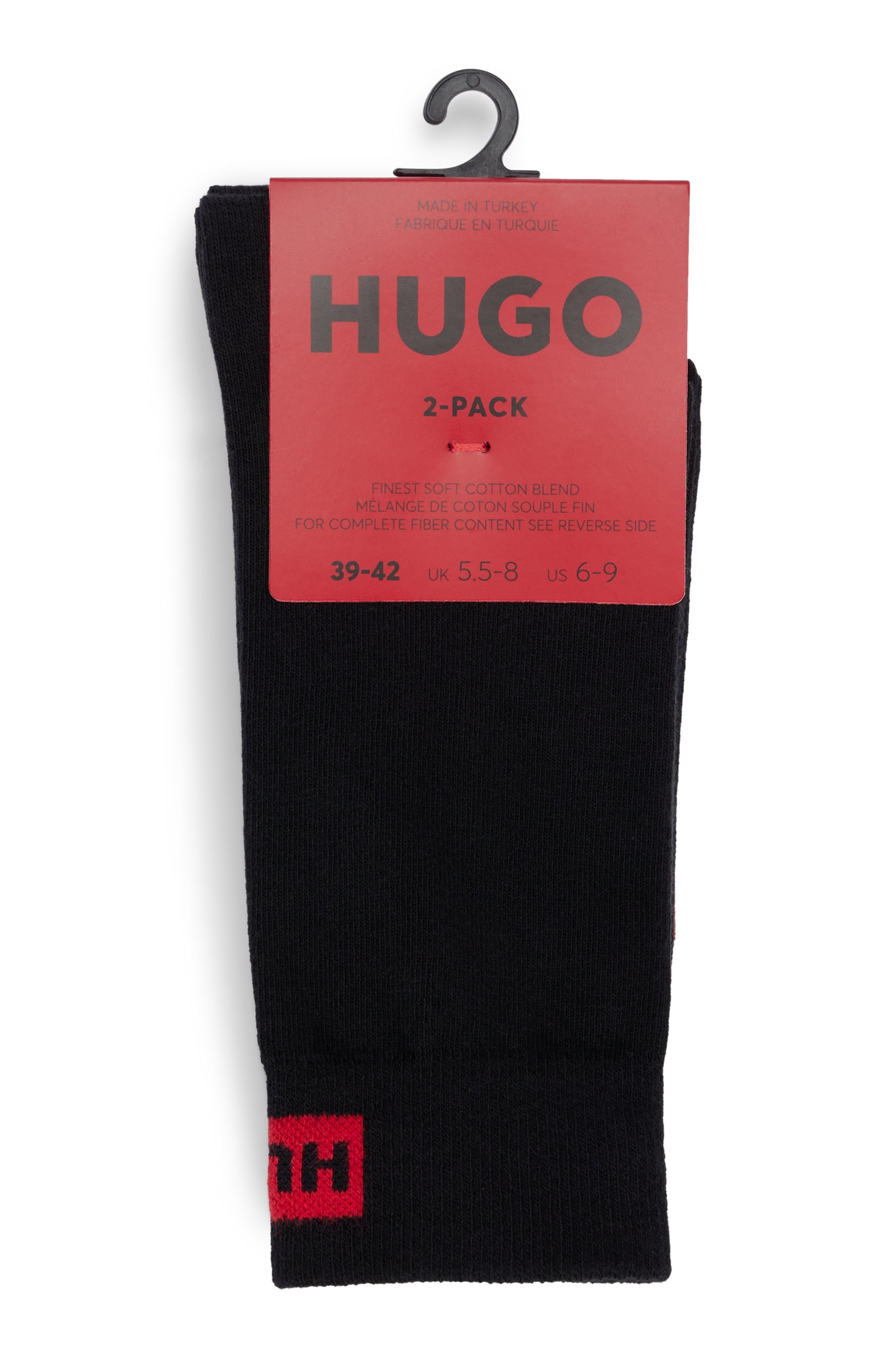 HUGO Underwear Businesssocken "2P RS LABEL CC W", (Packung, 2 Paar, 2er), m günstig online kaufen