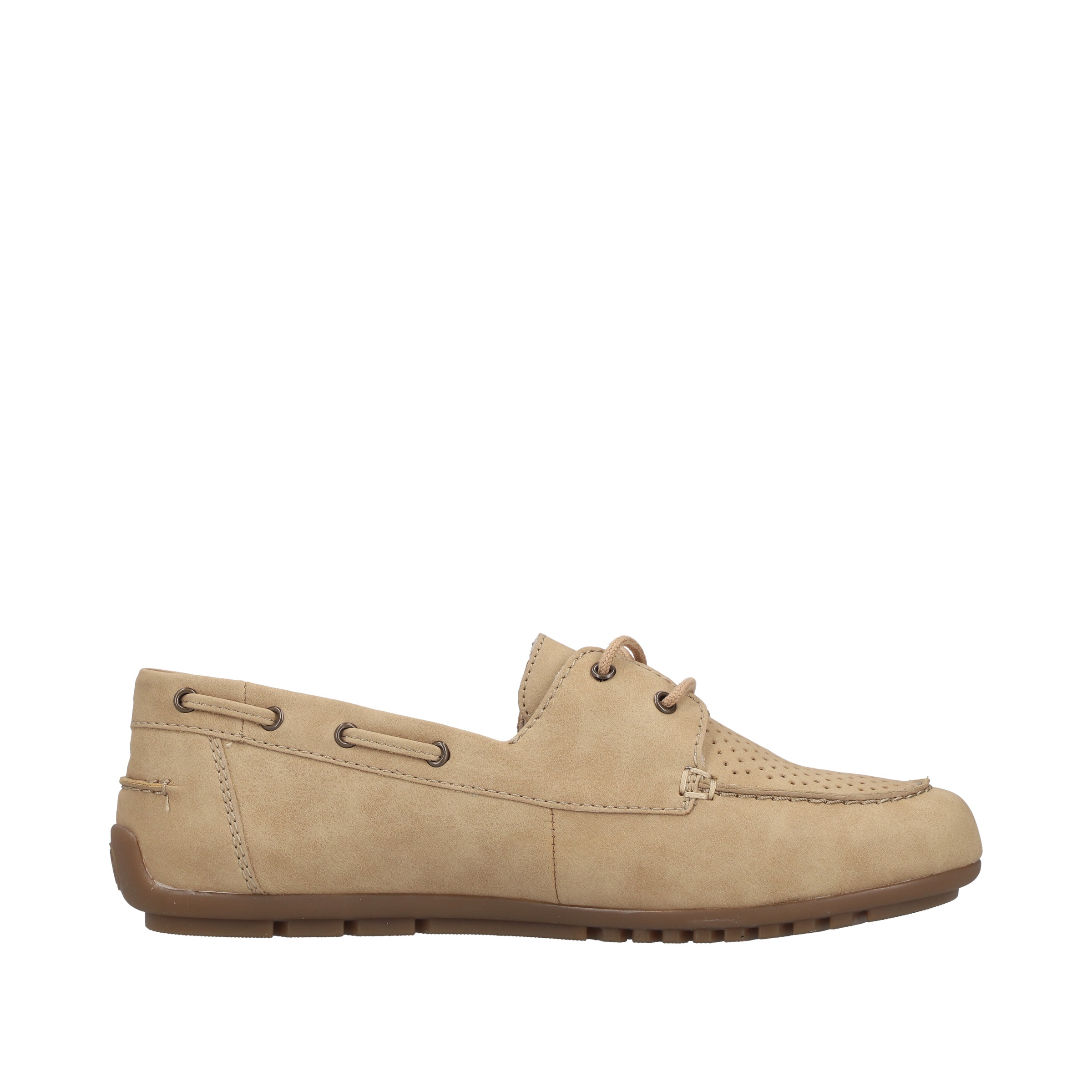 Rieker Herren Bootsschuh Mokassin Beige 37 8