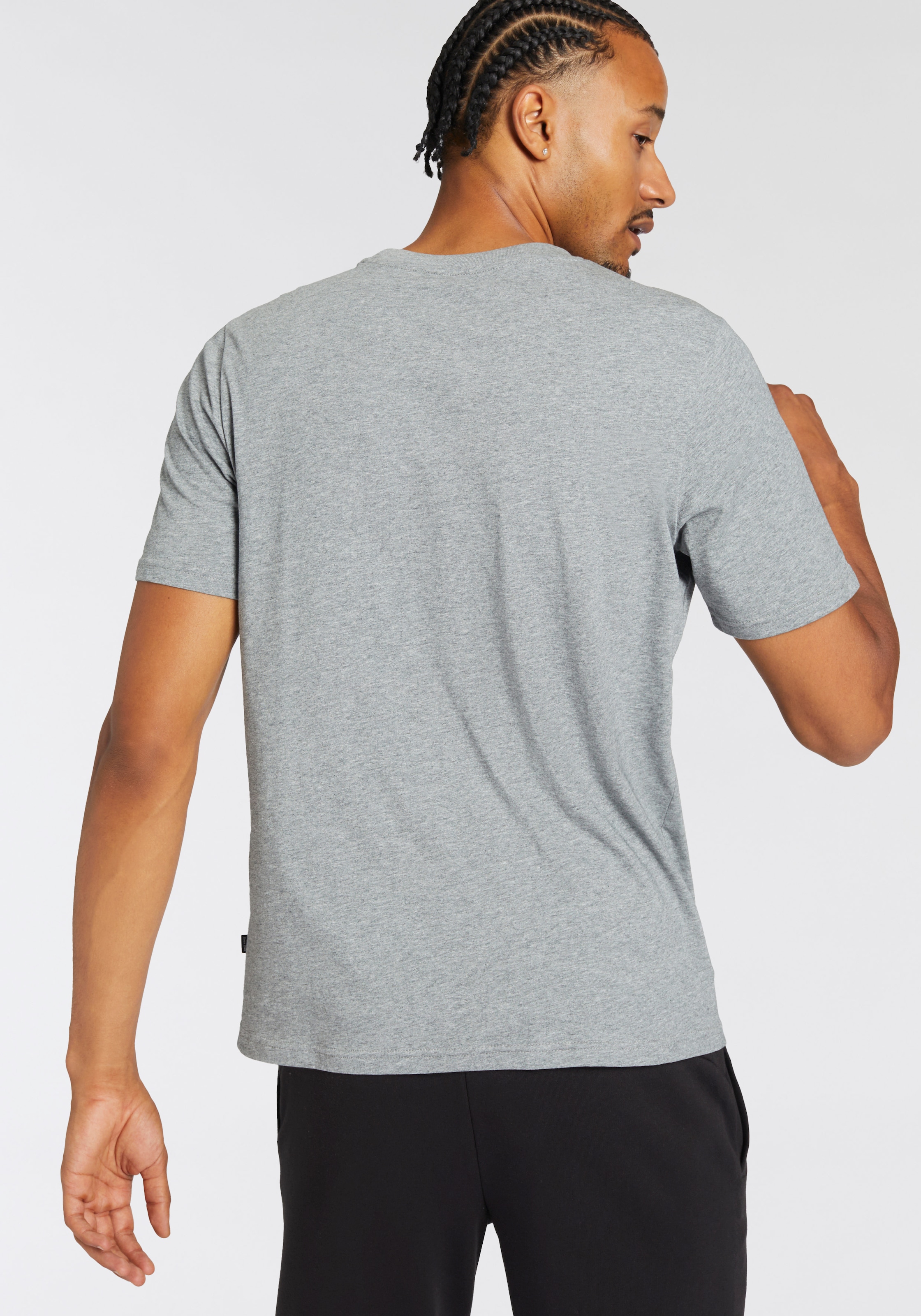 PUMA T-Shirt »ESS+ LOGO LAB TEE«, (1 tlg.)