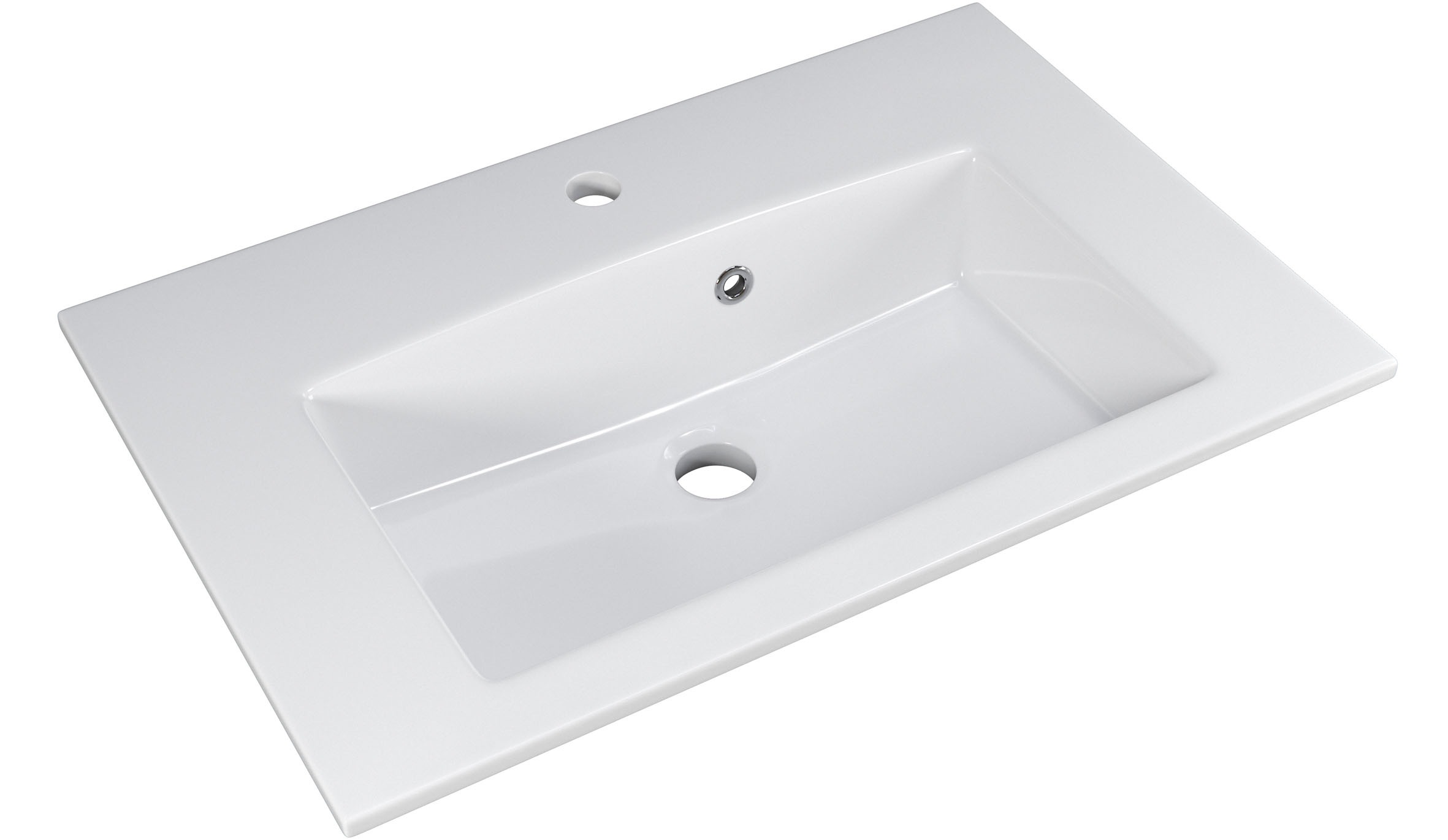 Saphir Badmöbel-Set »Trentino 2-tlg Mineralmarmor-Waschtisch,Spiegelschrank mit LED-Leuchte«, (3 St.), Badmöbel-Set 77cm breit, inkl. Türdämpfer, 3 Türen, 2 Auszügen