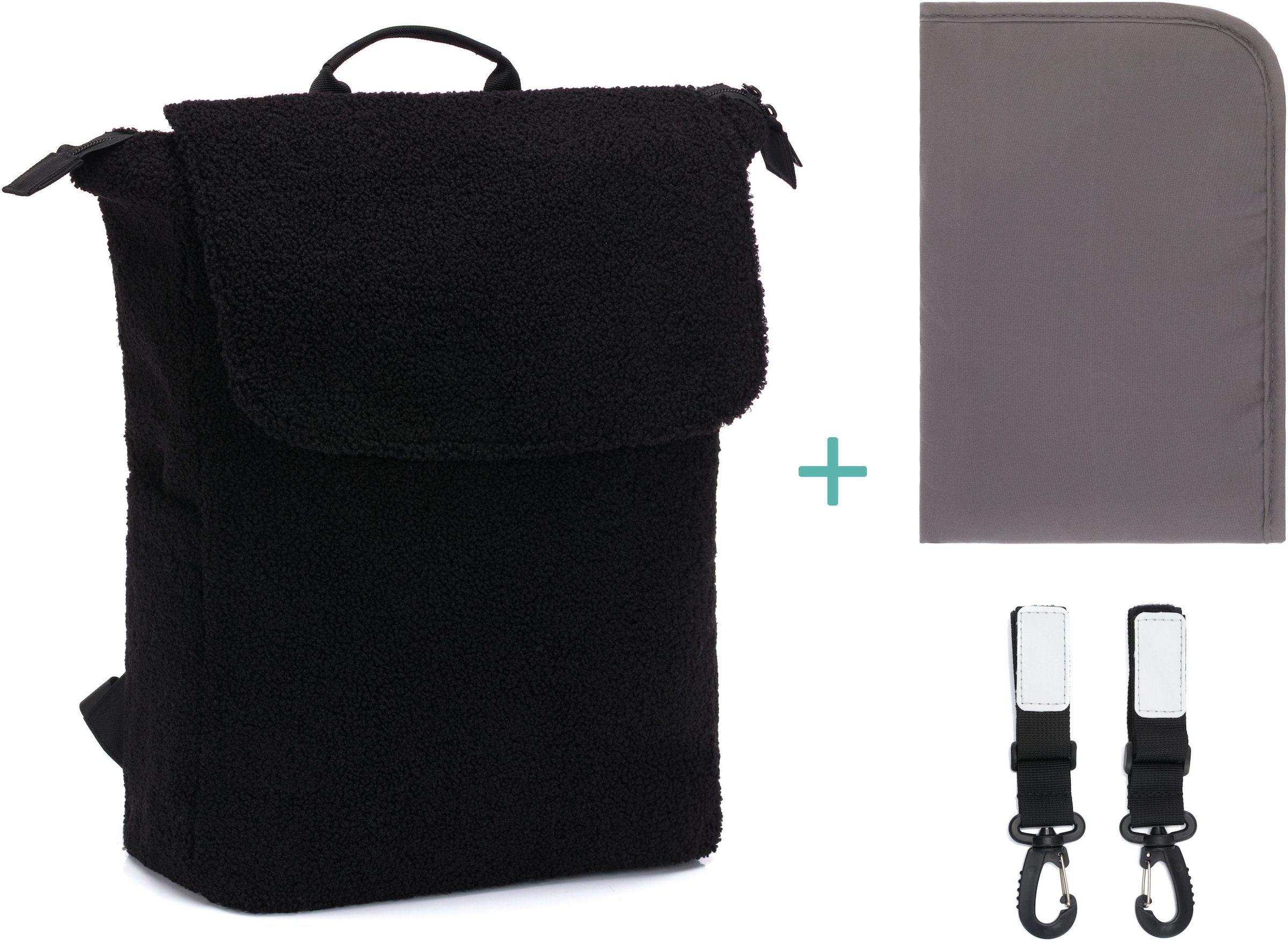 Fillikid Wickelrucksack »Teddy« inkl. Wickeltunterlage