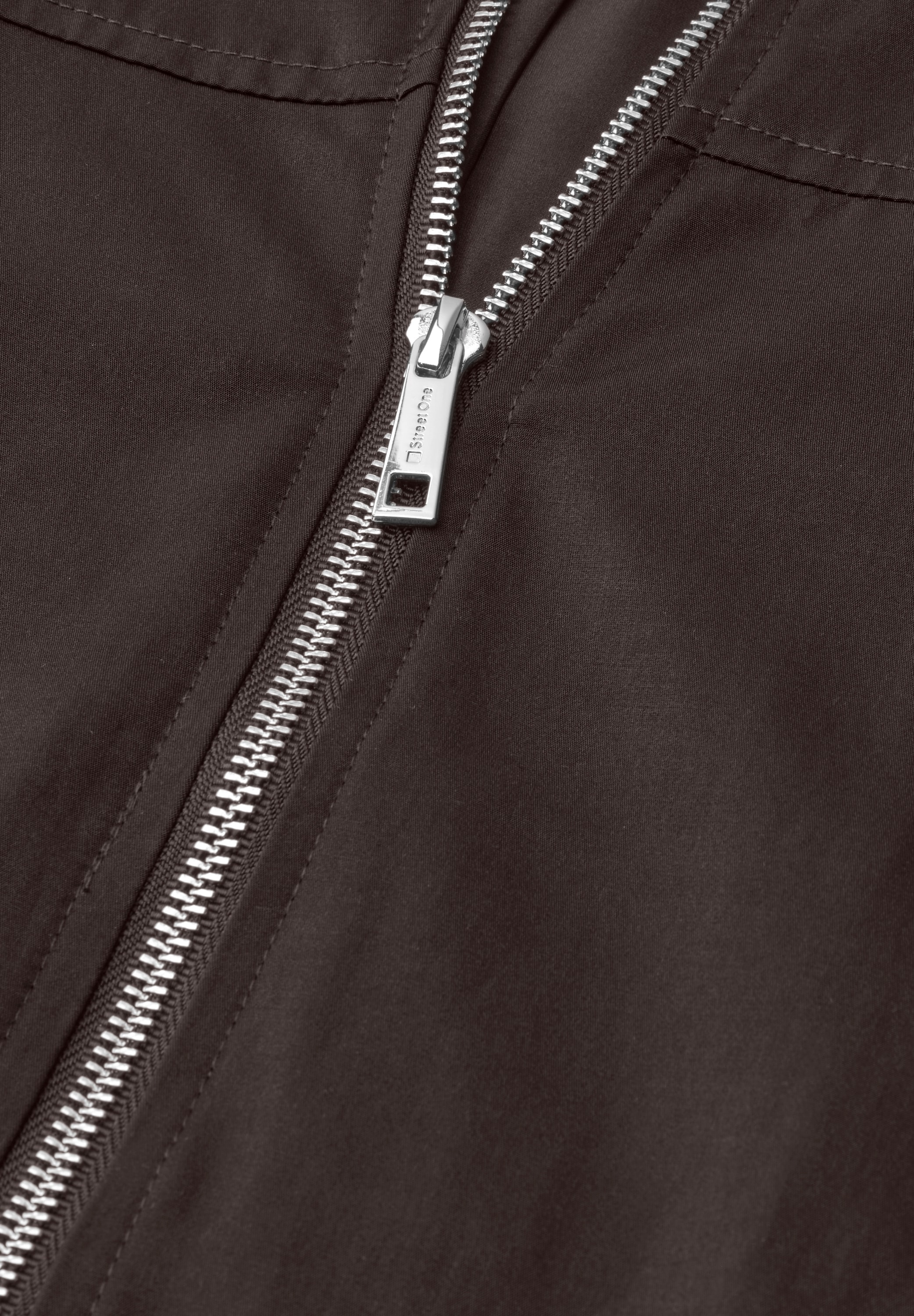 STREET ONE Blouson ohne Kapuze mit Elastiksaum