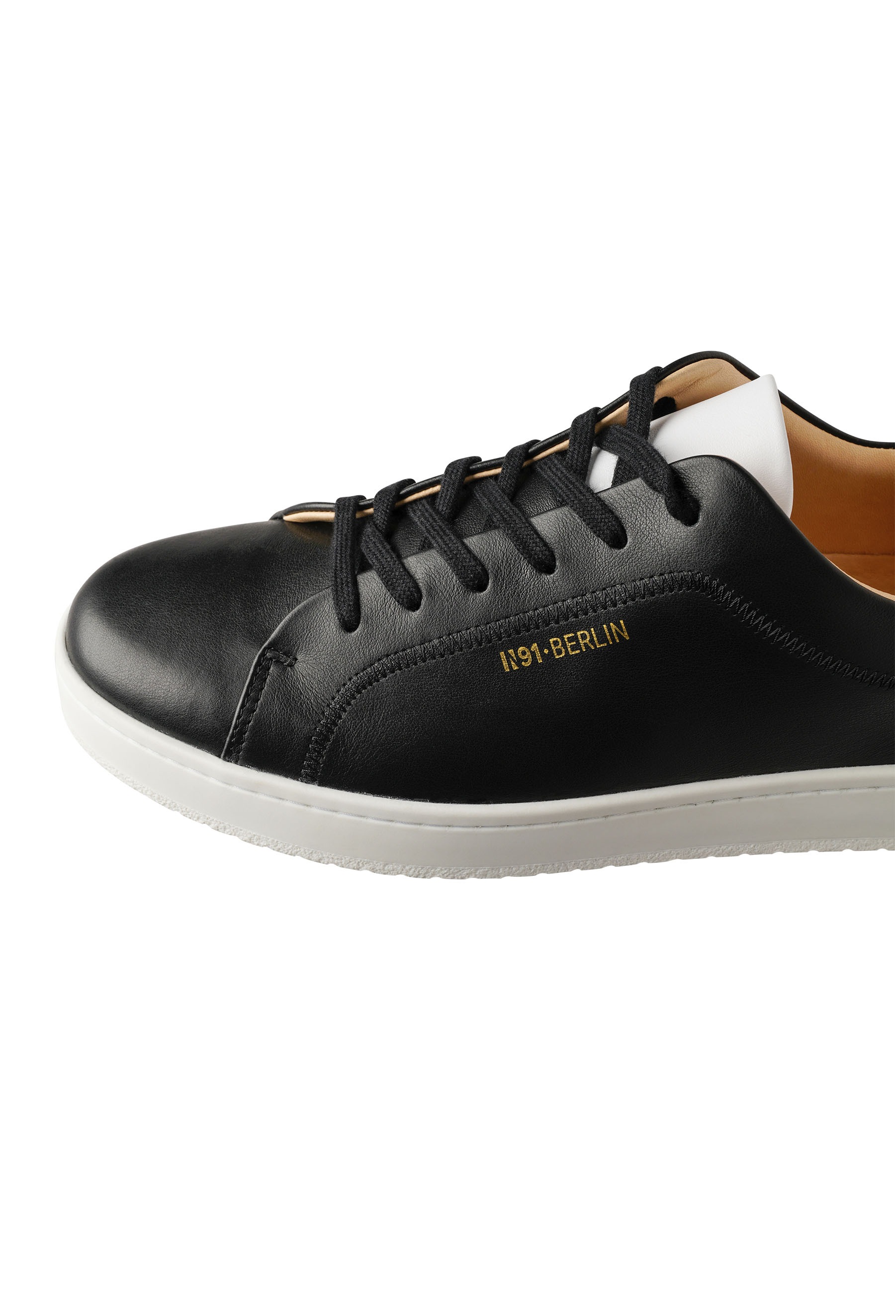 N91 Sneaker »Original Draft BB Herrensneaker«, Turnschuh Leder handgefertigt, sportlicher Freizeitschuh Herren