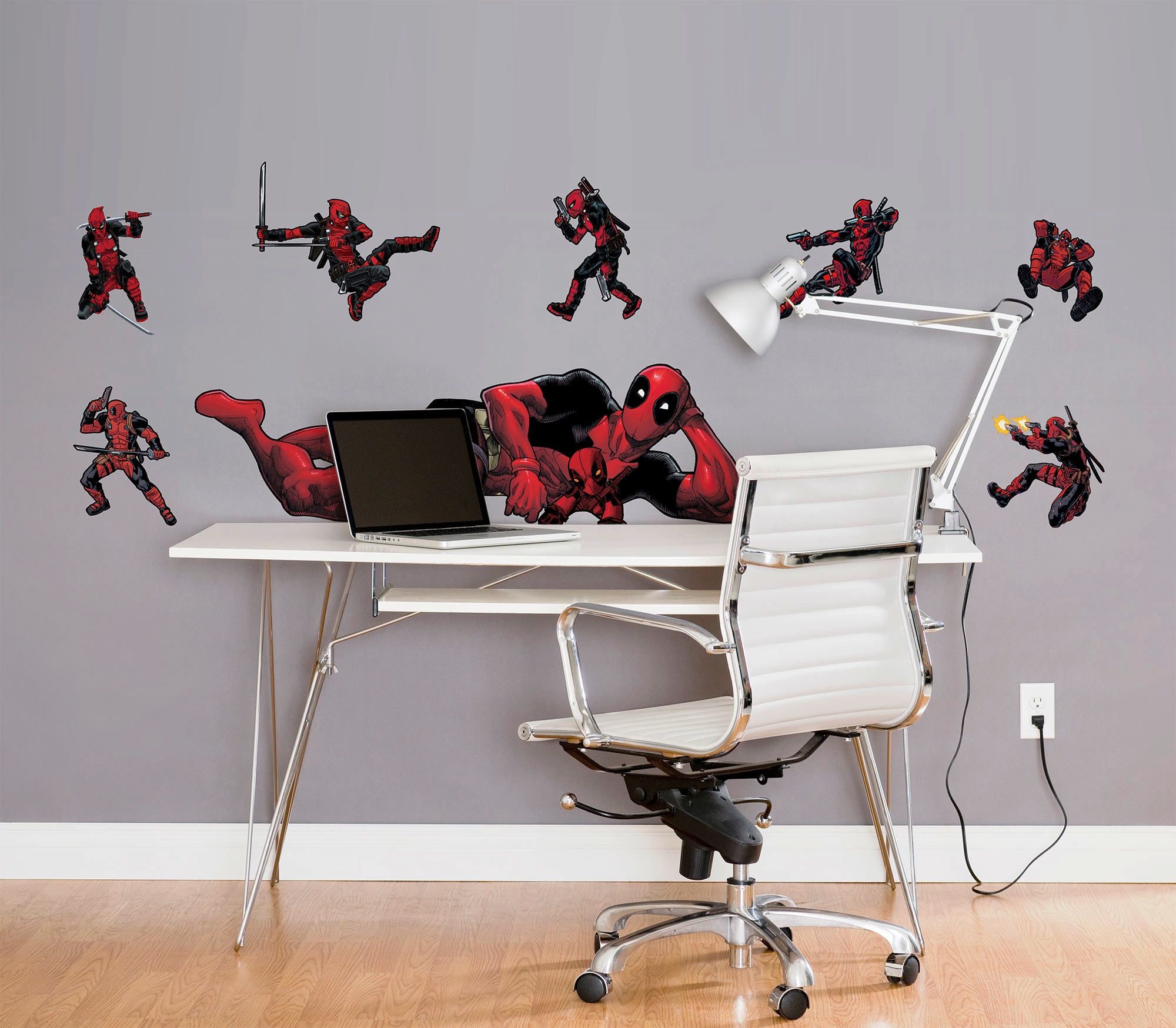 Japan-Onlineshop Komar Wandtattoo »Deadpool Posing«, St.), selbstklebendes | BAUR Höhe), (8 Wandtattoo 100x70 x (Breite cm