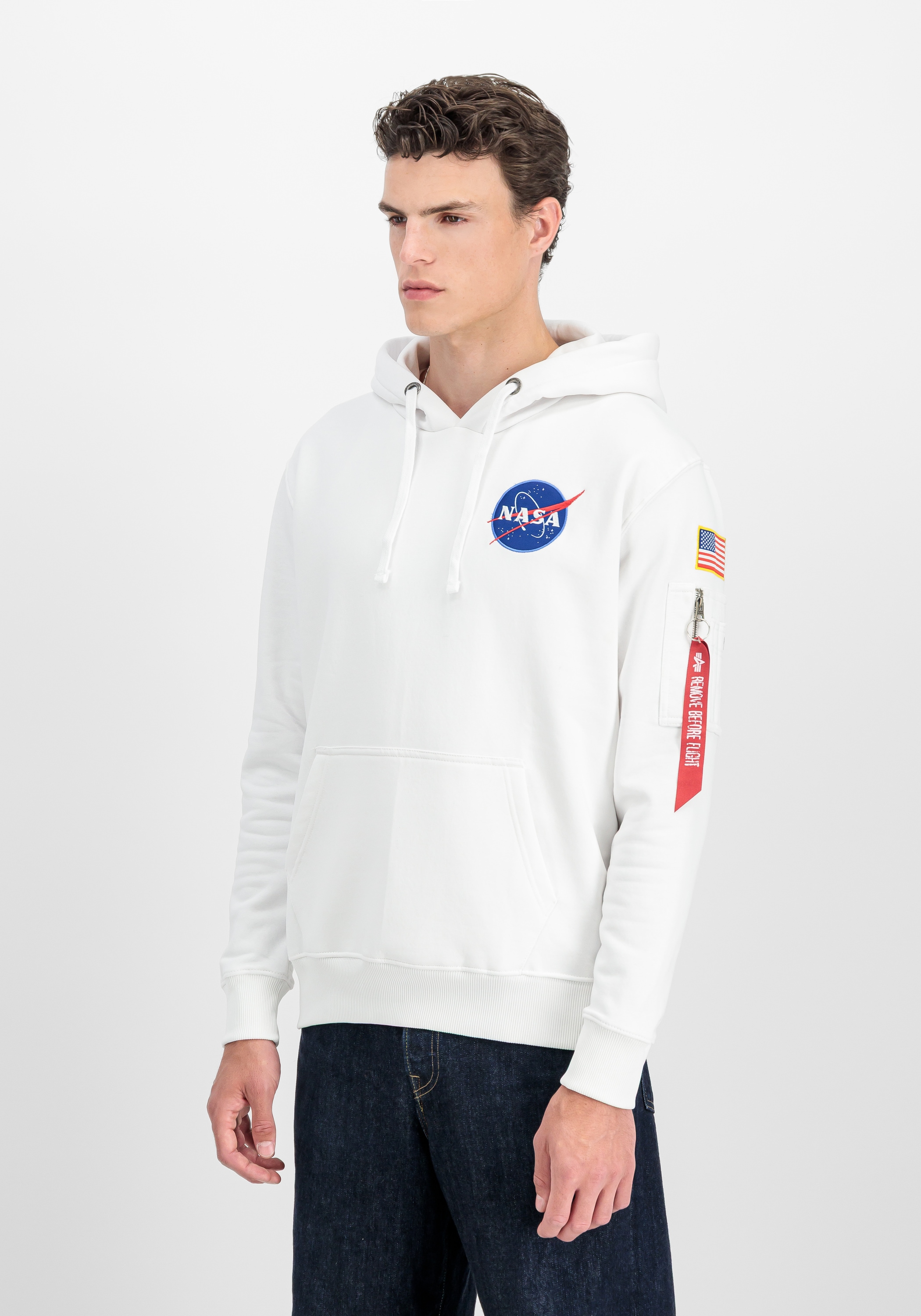 Alpha Industries Hoodie »Alpha Industries Men - Hoodies Space Shuttle Hoodie«