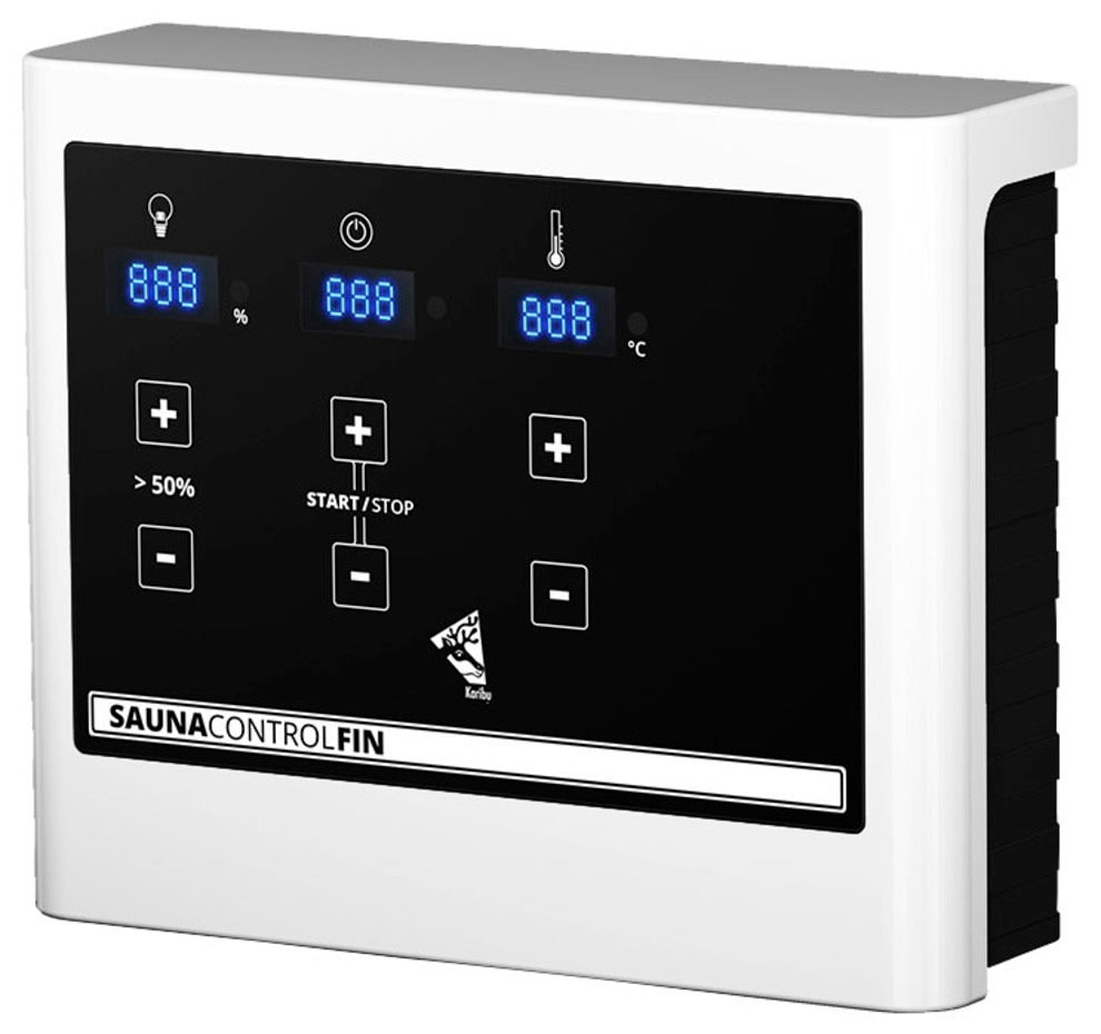 Karibu Sauna »Bodo«, mit Ofen 9 kW ext. Strg. Easy