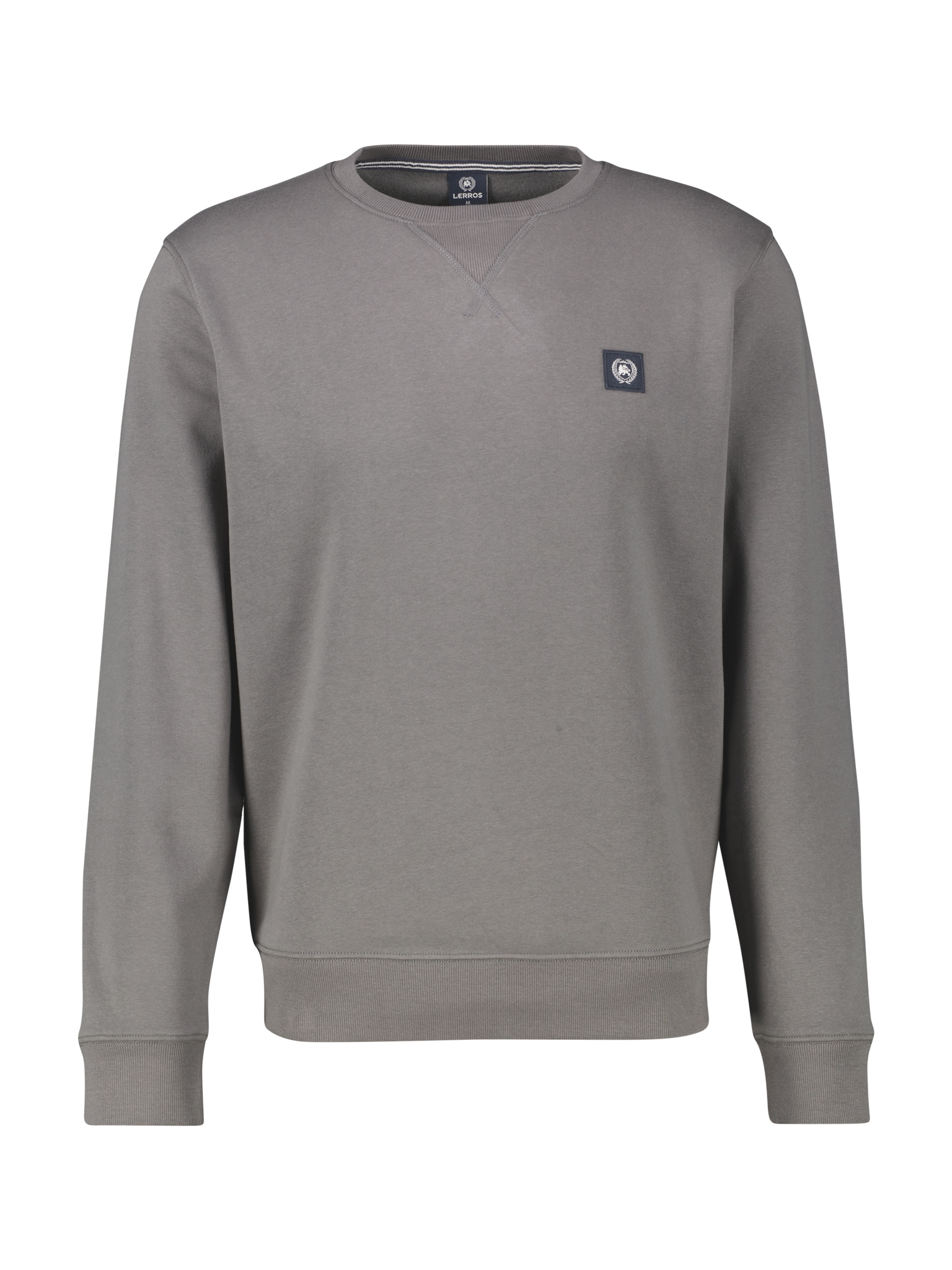 LERROS Sweater, mit Logo-Badge