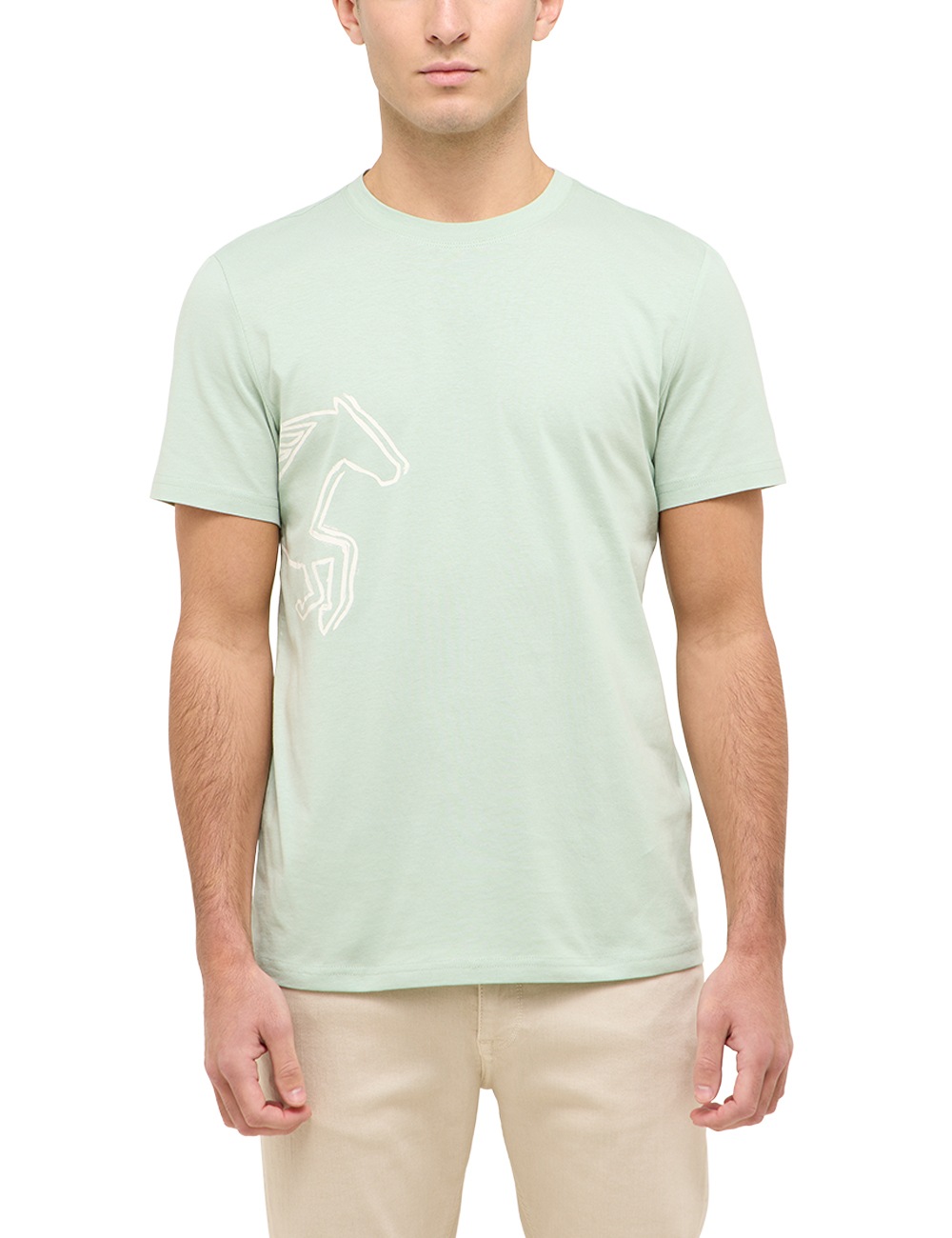 MUSTANG Kurzarmshirt "Herren Style Austin" günstig online kaufen