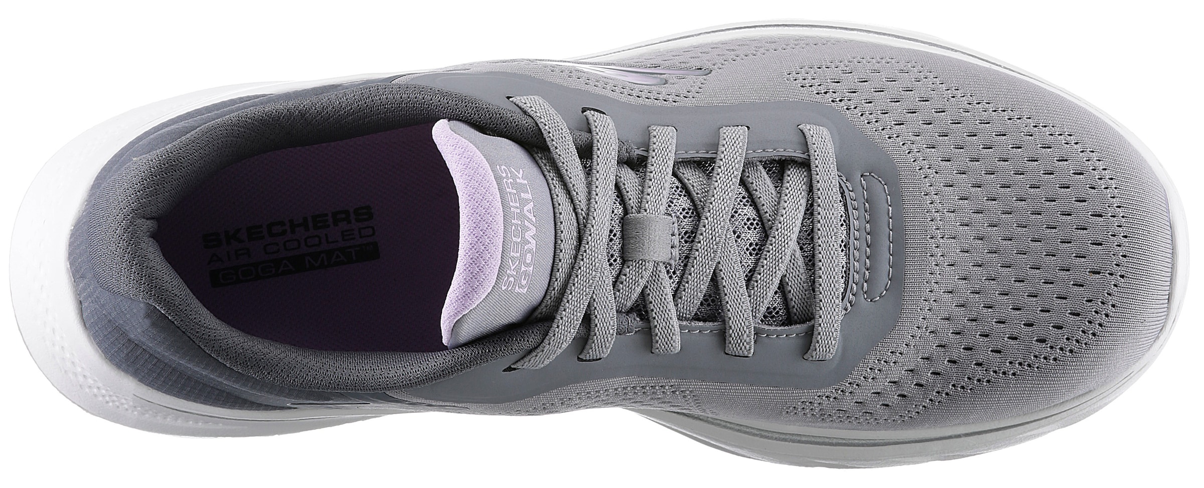 Skechers Sneaker »GO WALK 7-COSMIC WAVES«, mit Air-Cooled Memory Foam, Freizeitschuh, Halbschuh, Schnürschuh